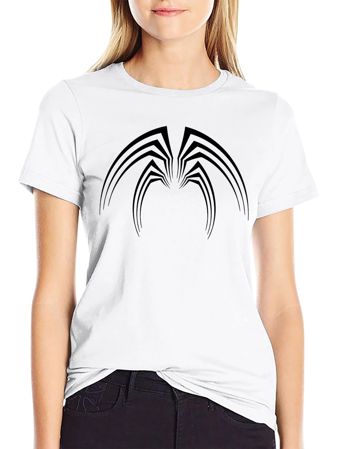 Venom Spider Logo Black T-Shirt