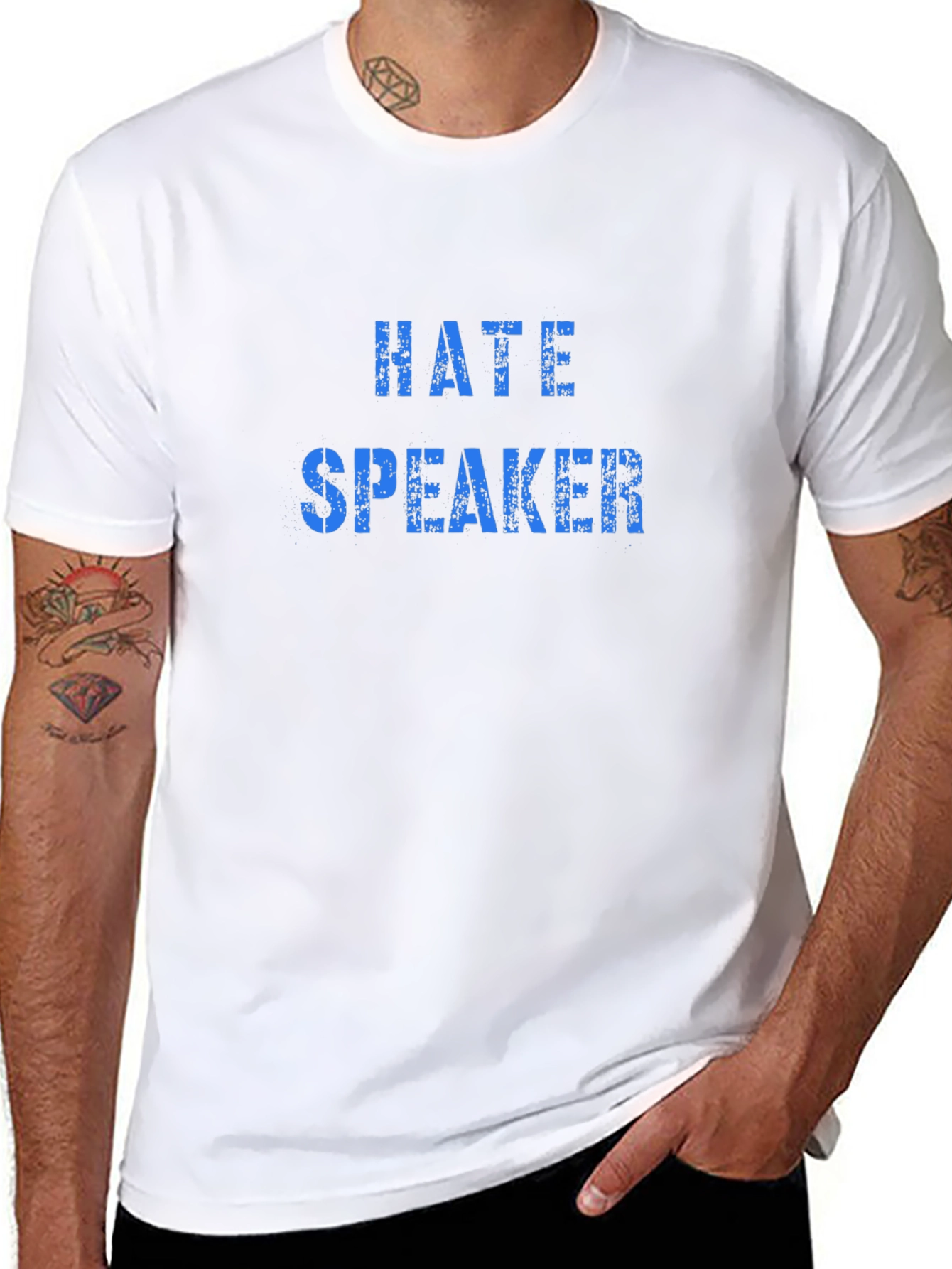 Hate Speaker Graphic T-Shirt