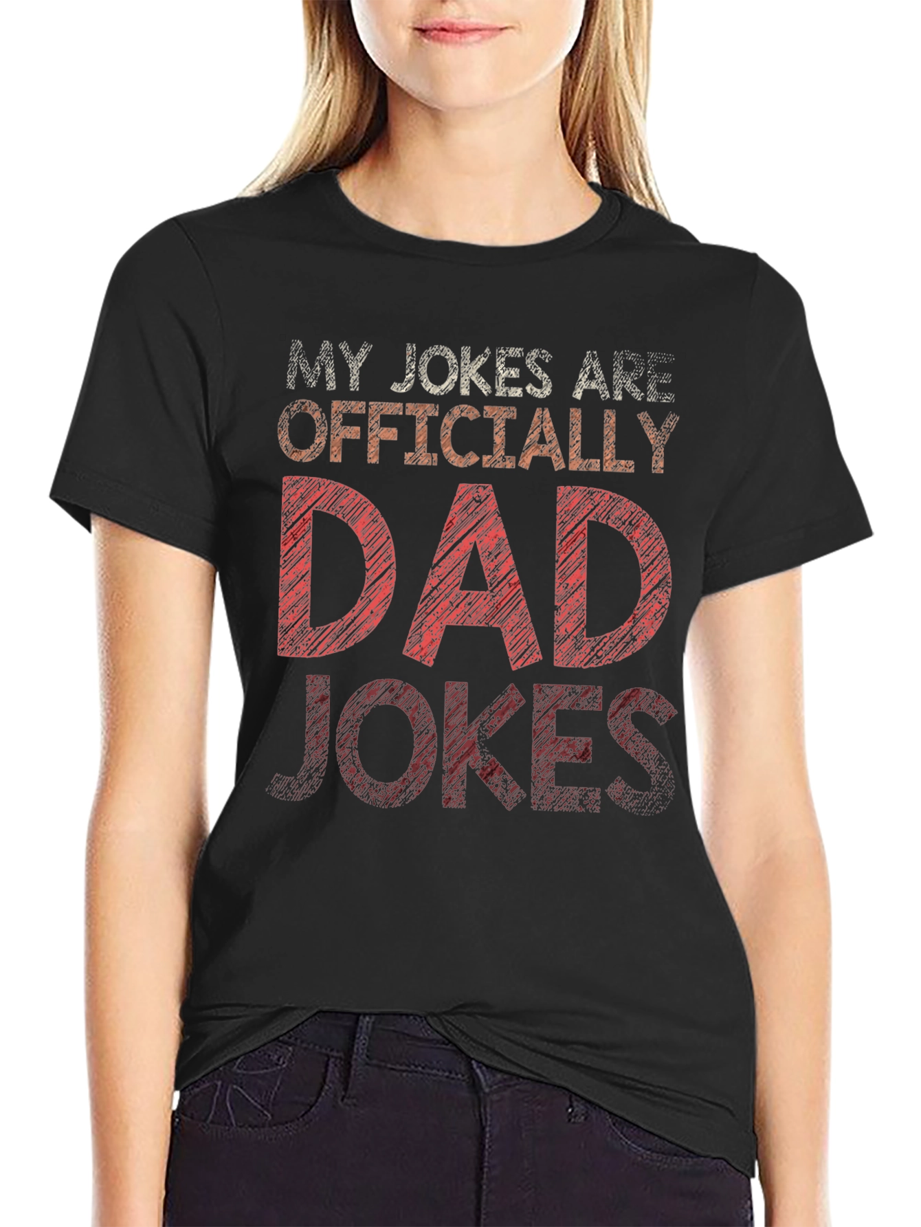 Dad Jokes T-Shirt - Officially Funny Humor Tee