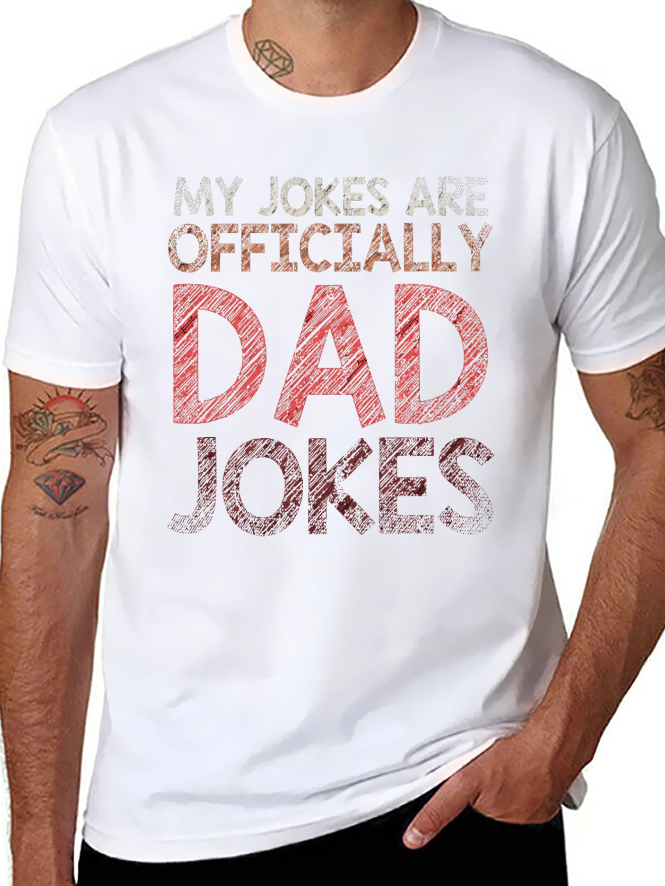 Dad Jokes T-Shirt - Officially Funny Humor Tee