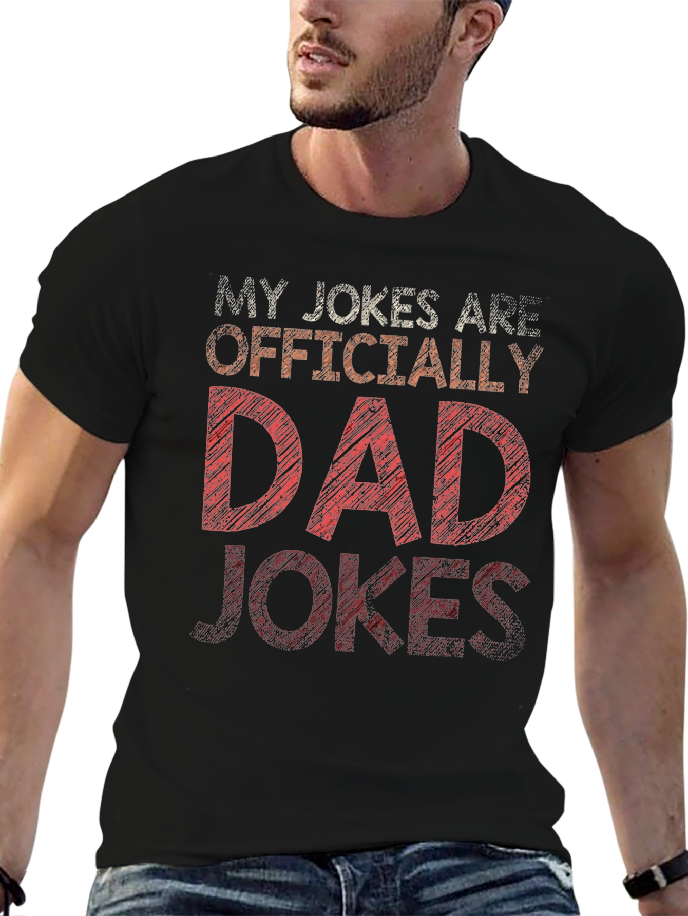Dad Jokes T-Shirt - Officially Funny Humor Tee