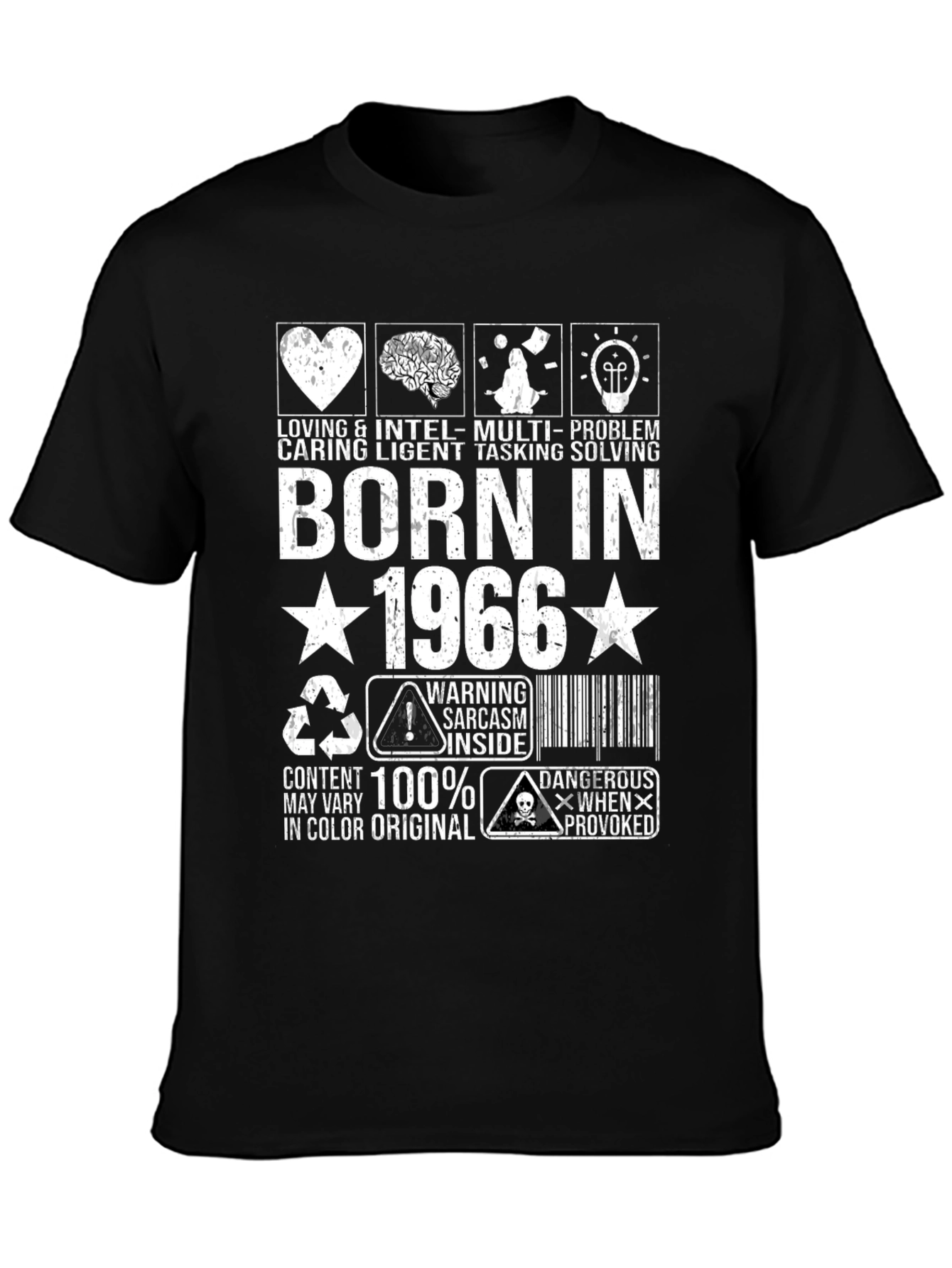 Born In 1966 T-Shirt