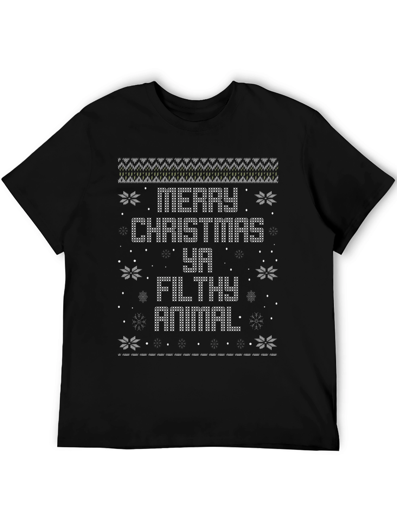 Merry Christmas Ya Filthy Animal T-Shirt
