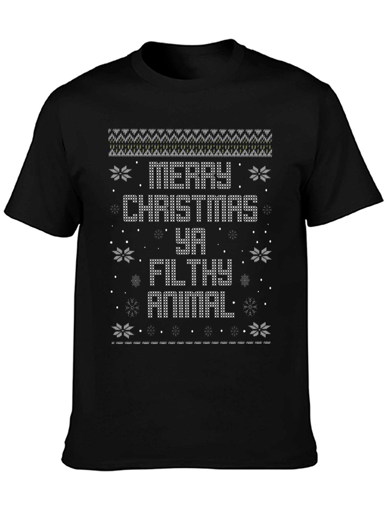 Merry Christmas Ya Filthy Animal T-Shirt