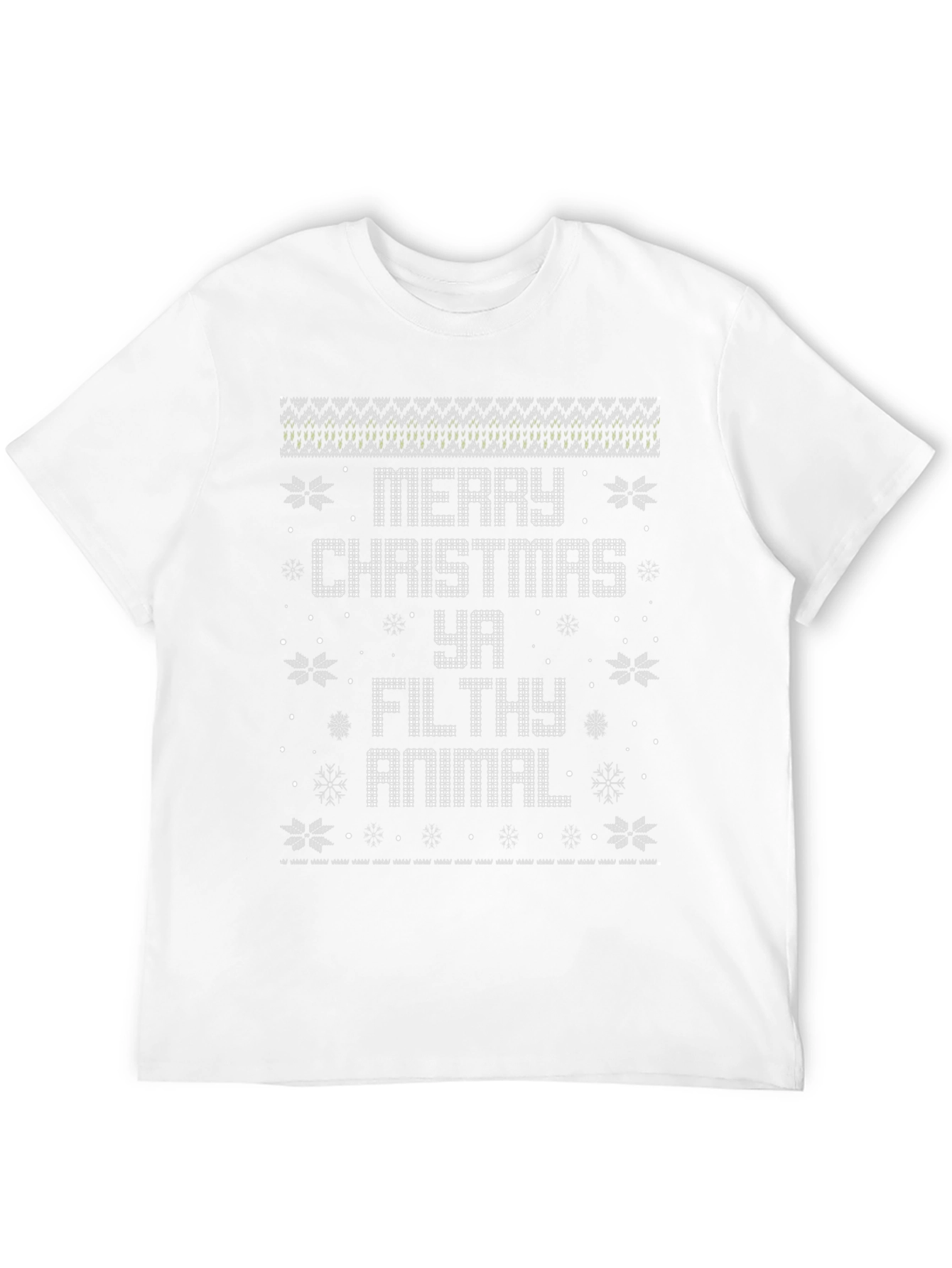 Merry Christmas Ya Filthy Animal T-Shirt
