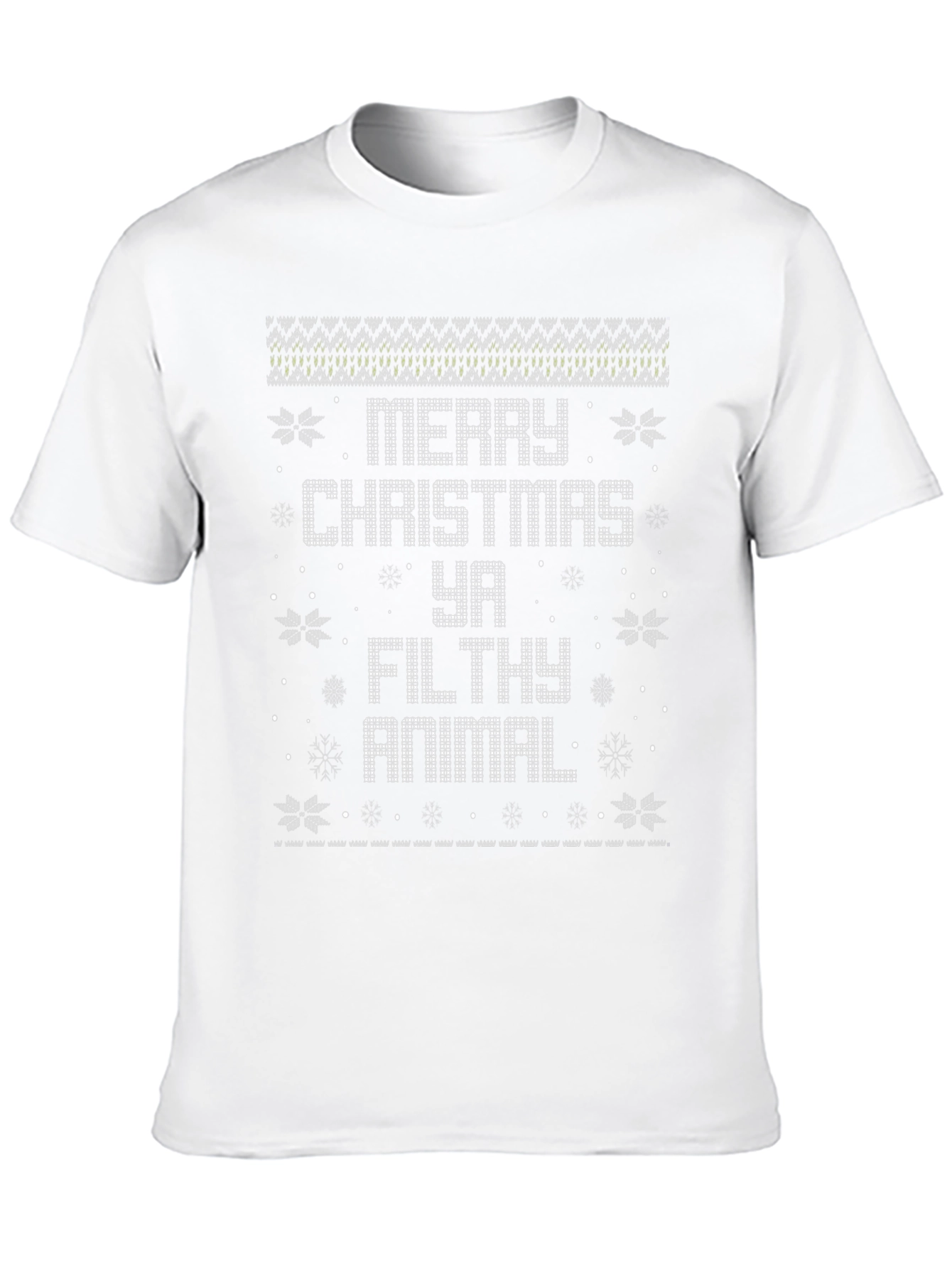 Merry Christmas Ya Filthy Animal T-Shirt