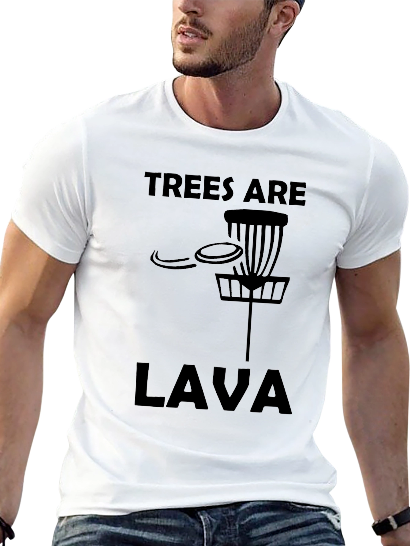 Trees Are Lava Disc Golf T-Shirt
