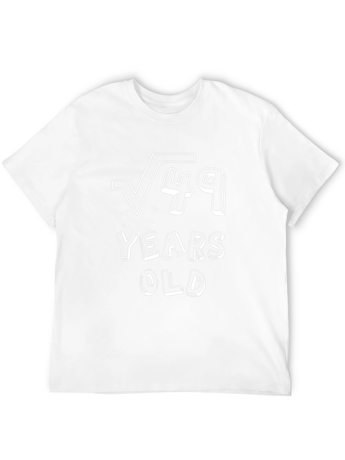 Funny 7 Years Old Math T-Shirt