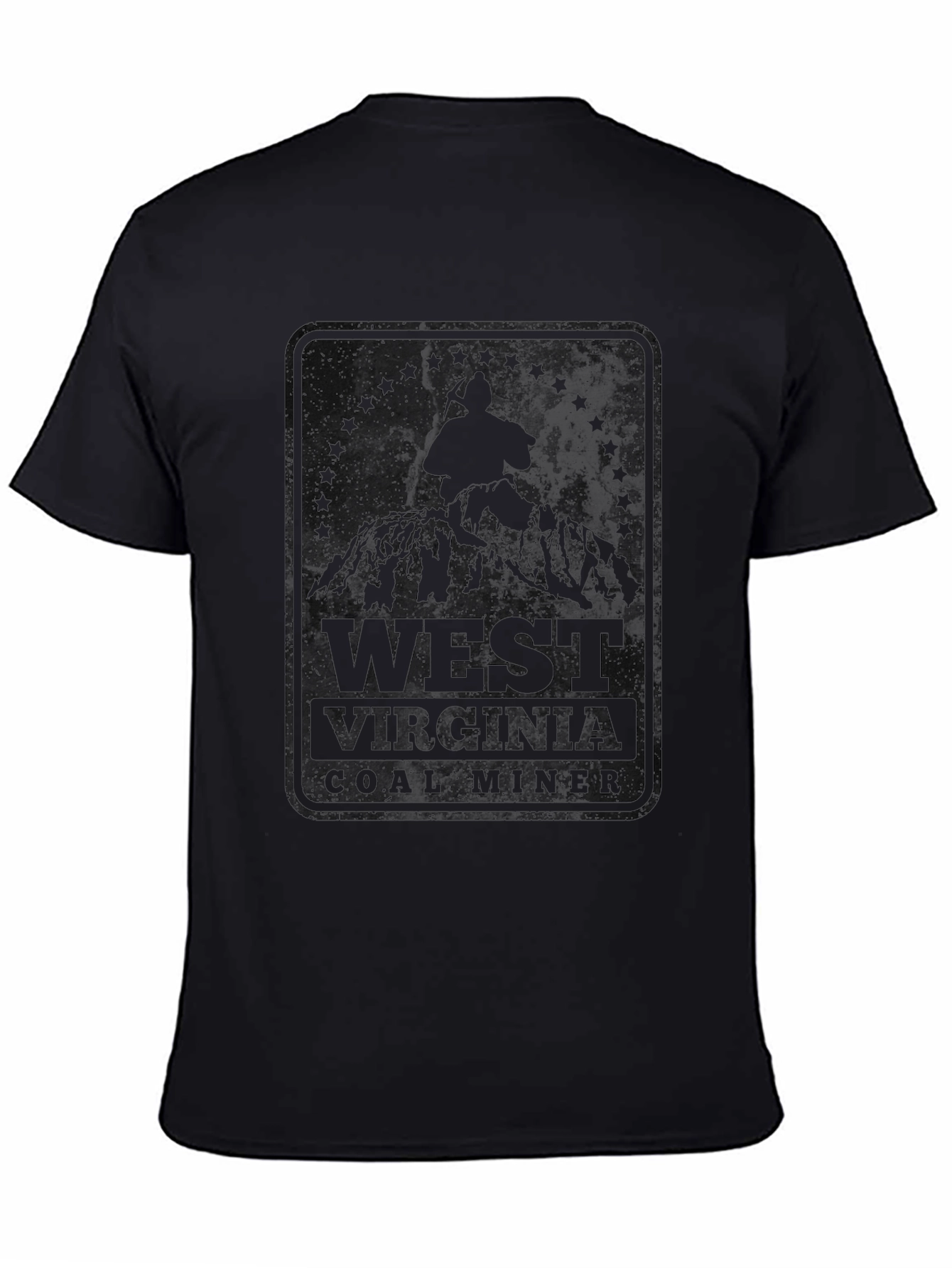 West Virginia Coal Miner Graphic T-Shirt