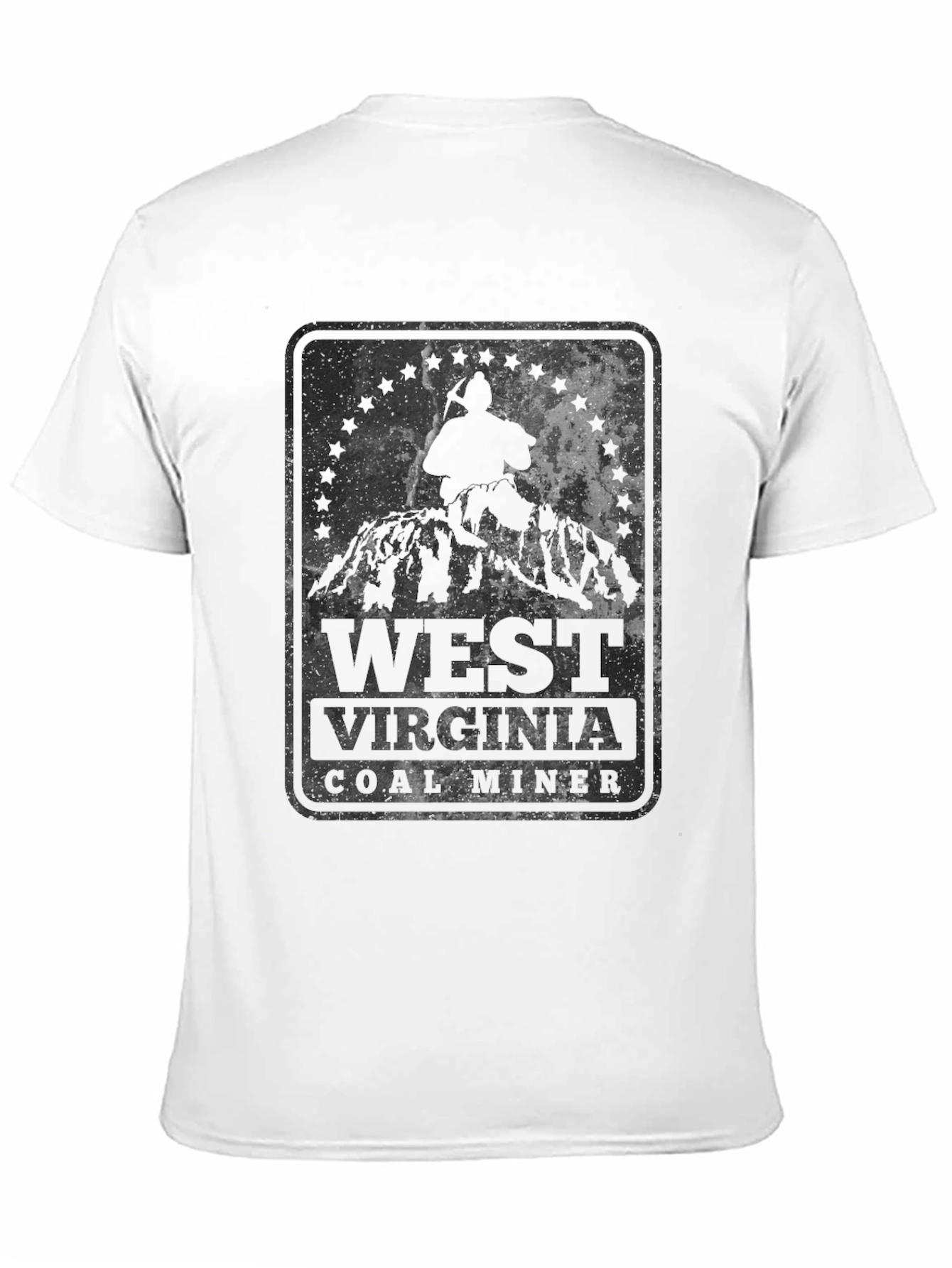 West Virginia Coal Miner Graphic T-Shirt