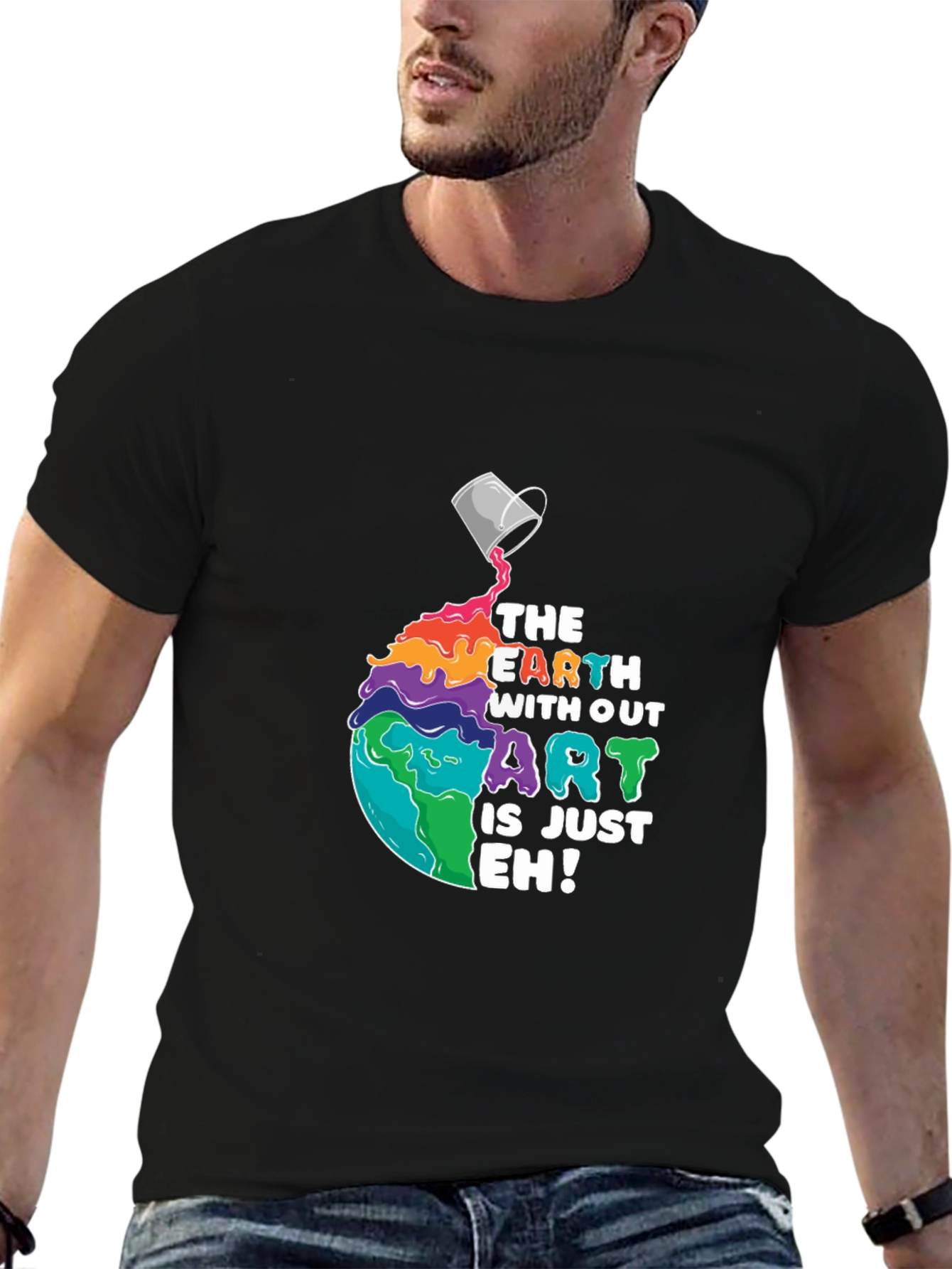 Artistic Earth Graphic Tee