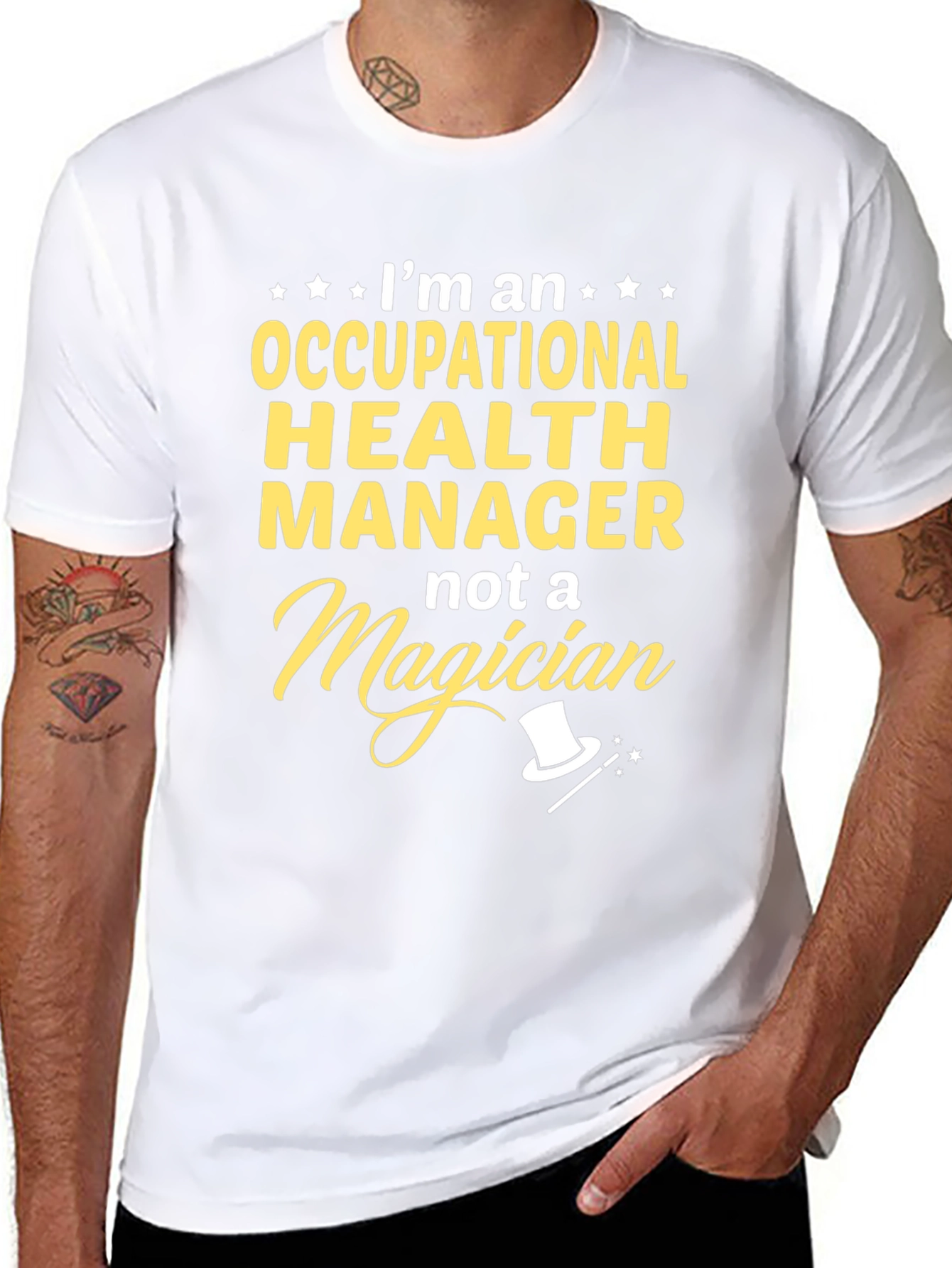 Occupational Health Manager T-Shirt - Funny Job Title Tee