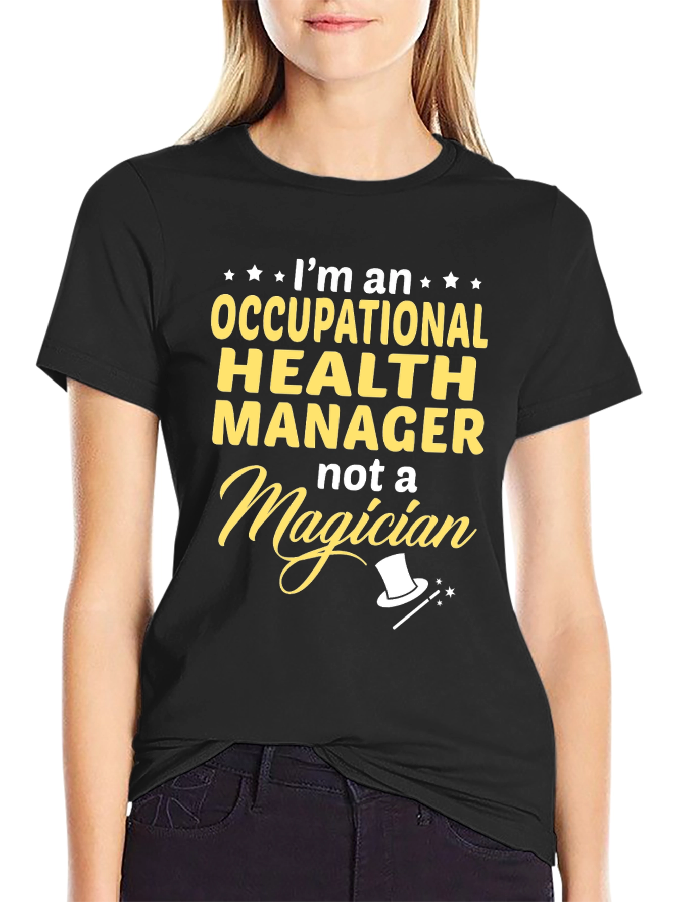Occupational Health Manager T-Shirt - Funny Job Title Tee