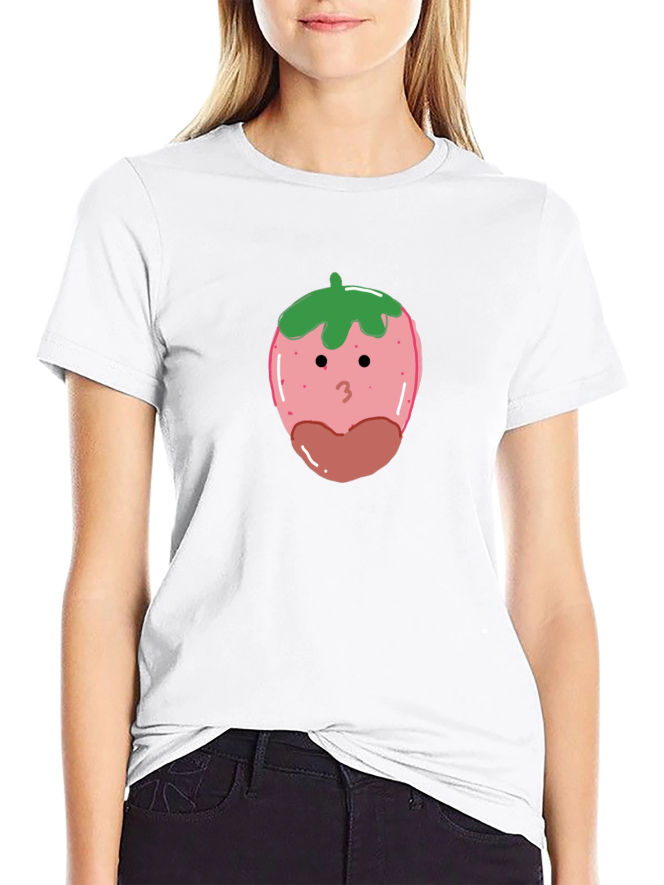 Strawberry Dipped Tee