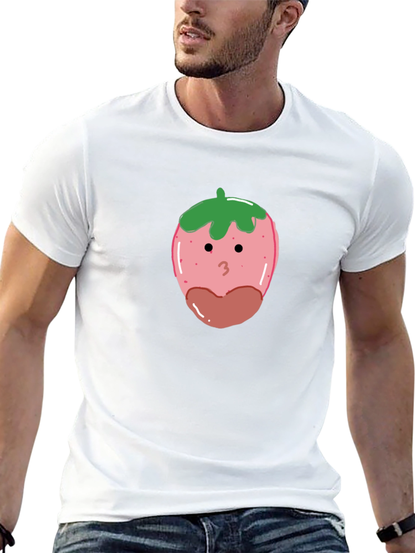 Strawberry Dipped Tee