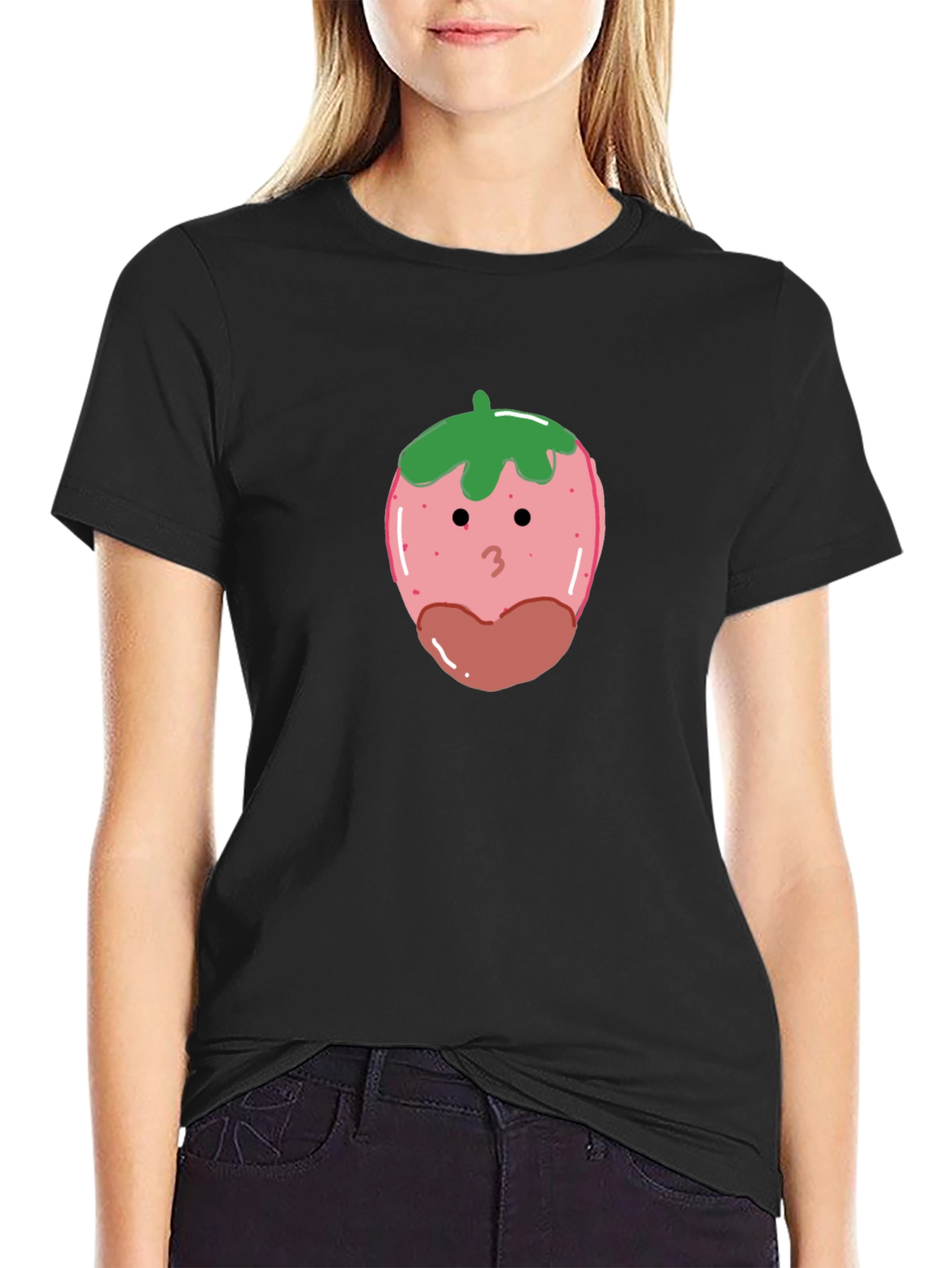 Strawberry Dipped Tee