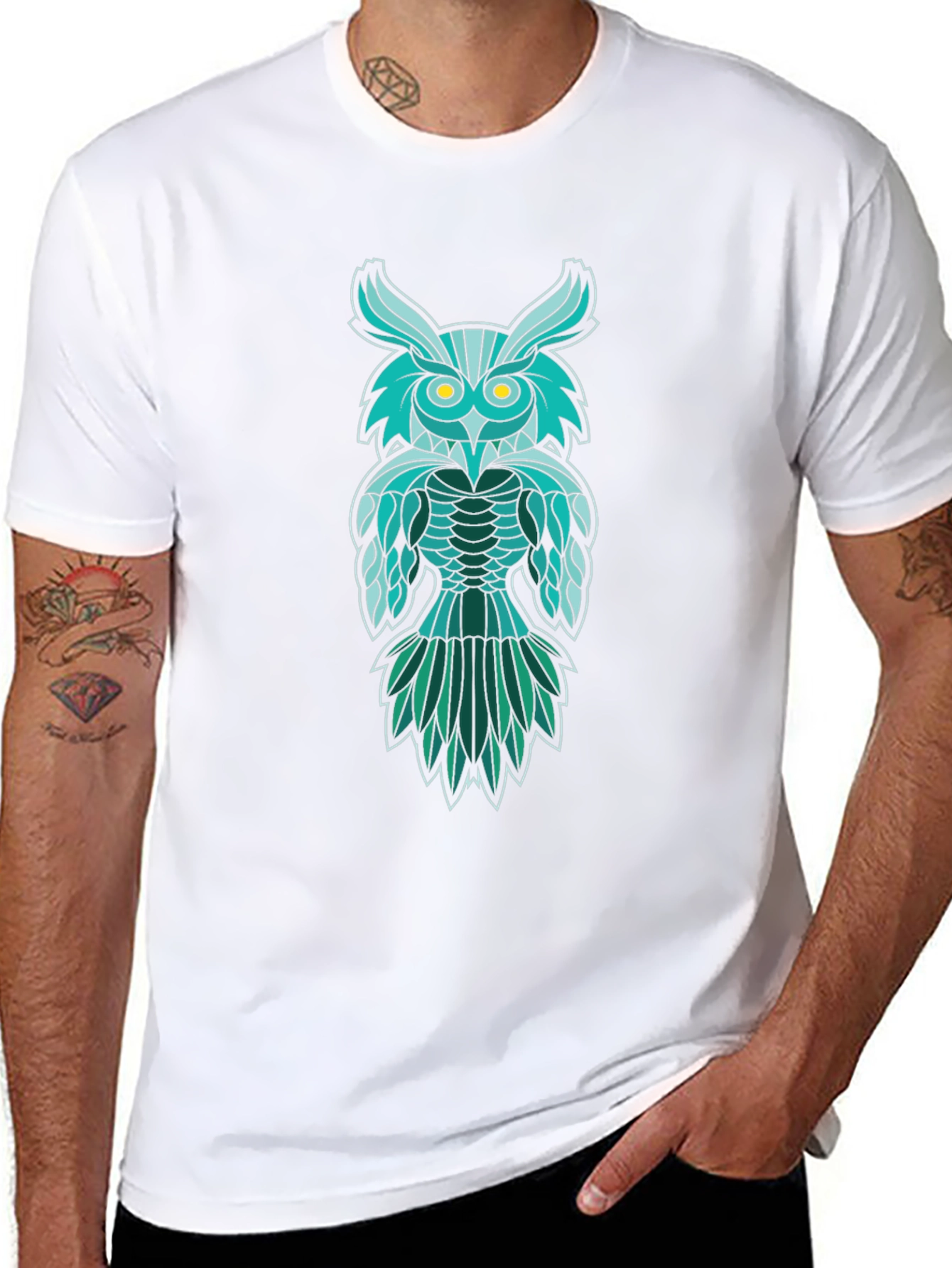 Owl Graphic T-Shirt