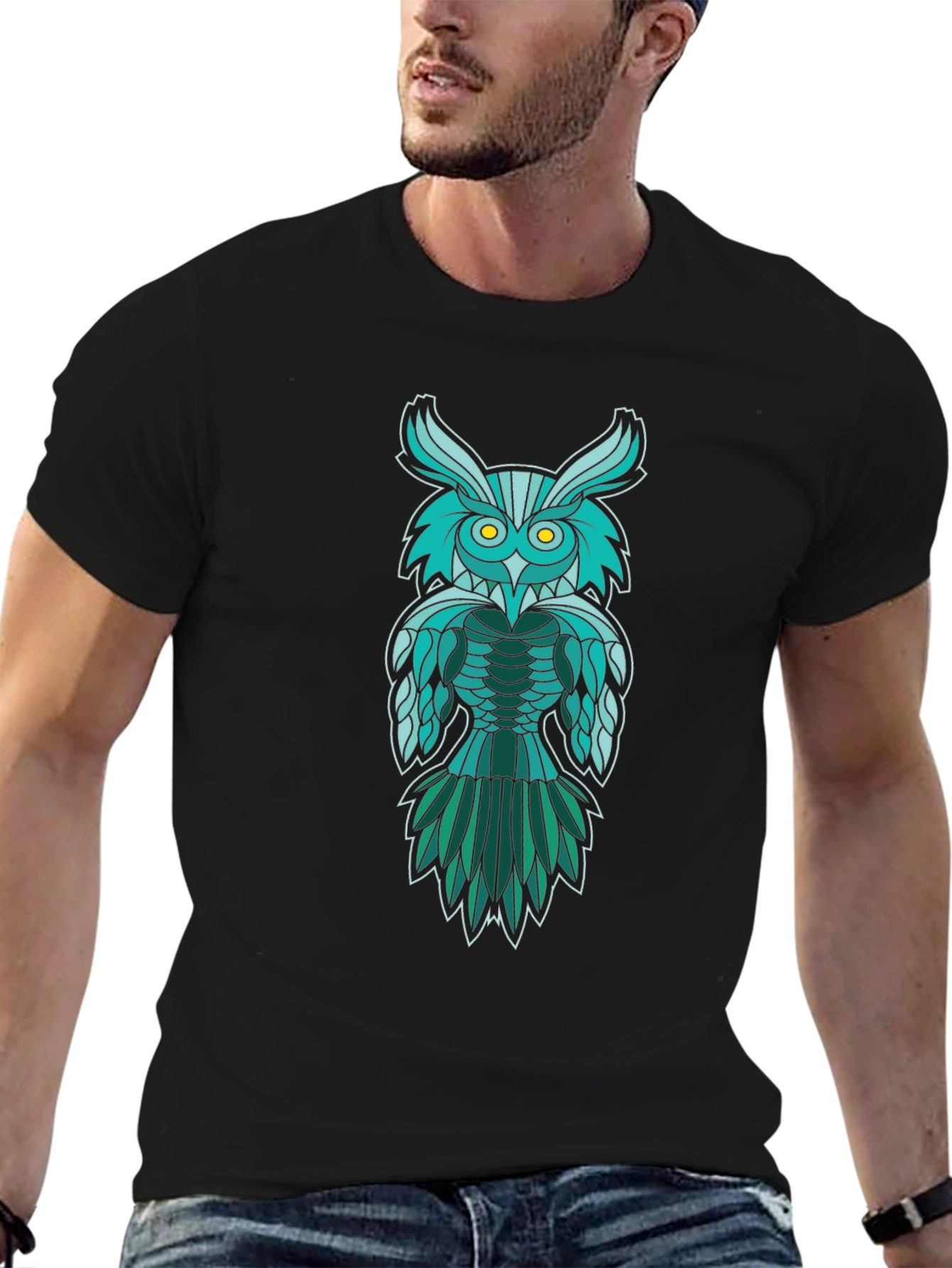 Owl Graphic T-Shirt