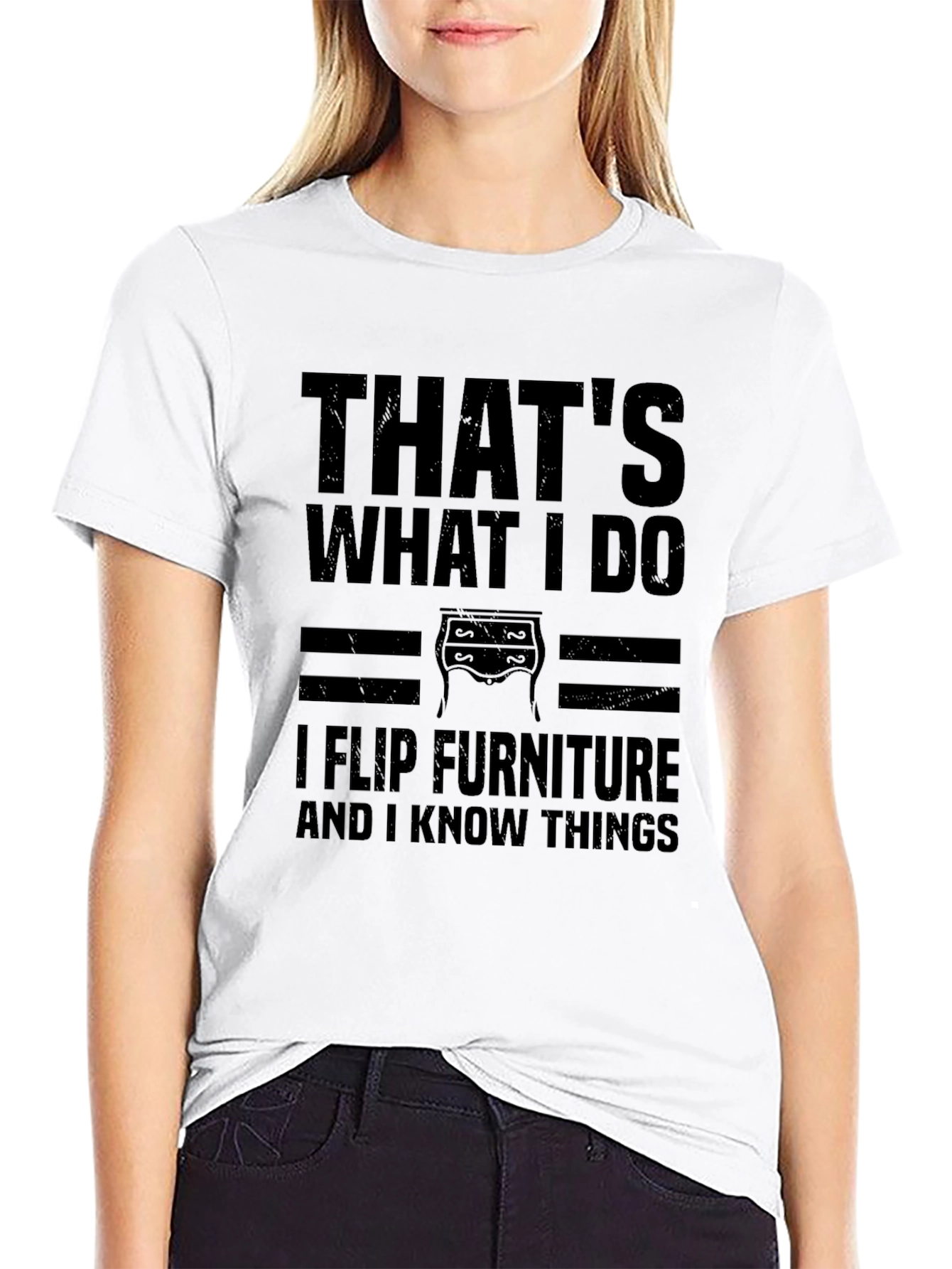 I Flip Furniture T-Shirt - Funny Graphic Tee