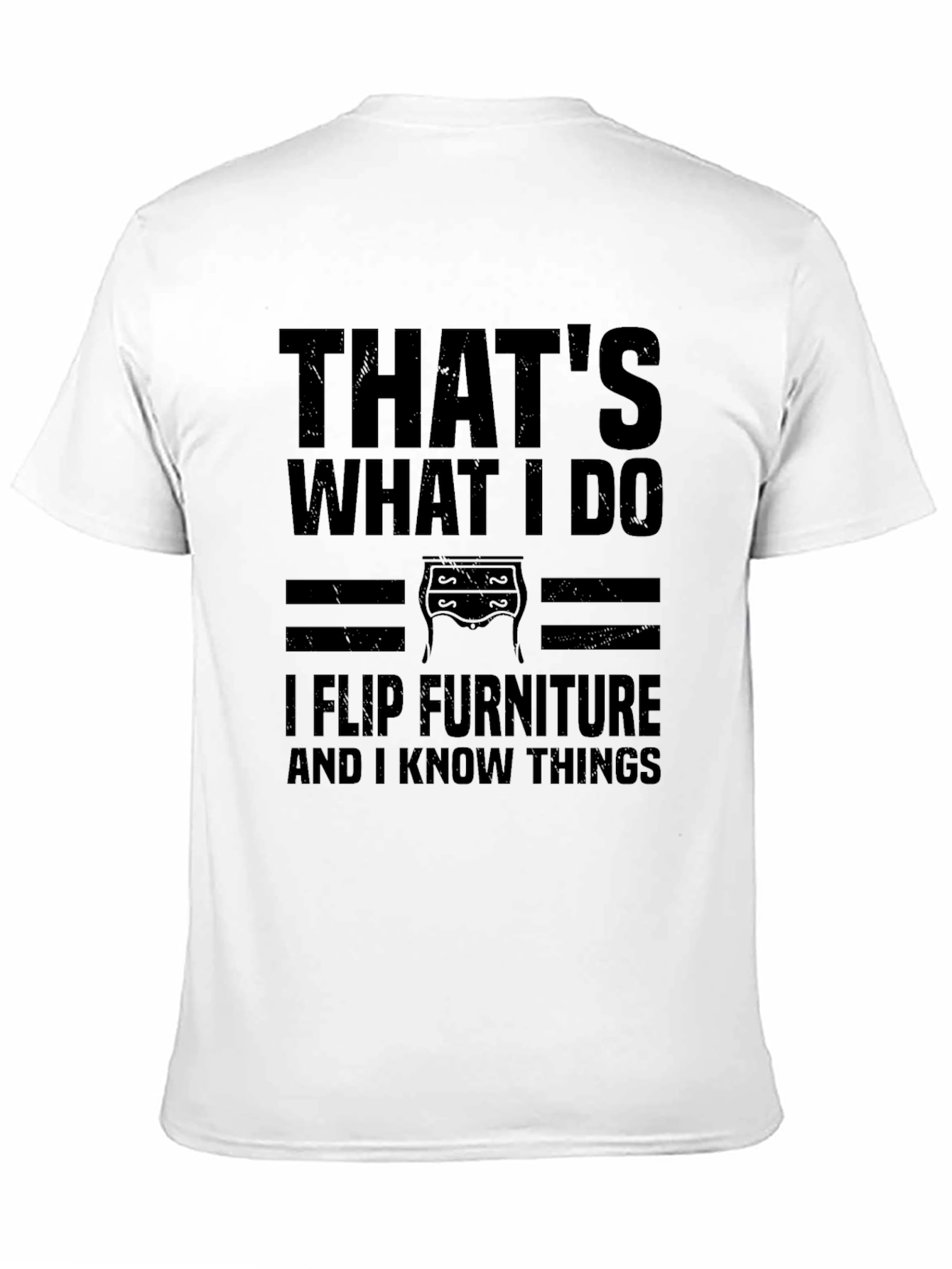 I Flip Furniture T-Shirt - Funny Graphic Tee