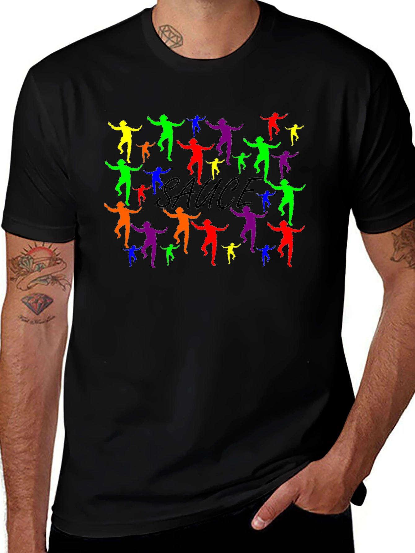 Rainbow Sauce Dancing T-Shirt