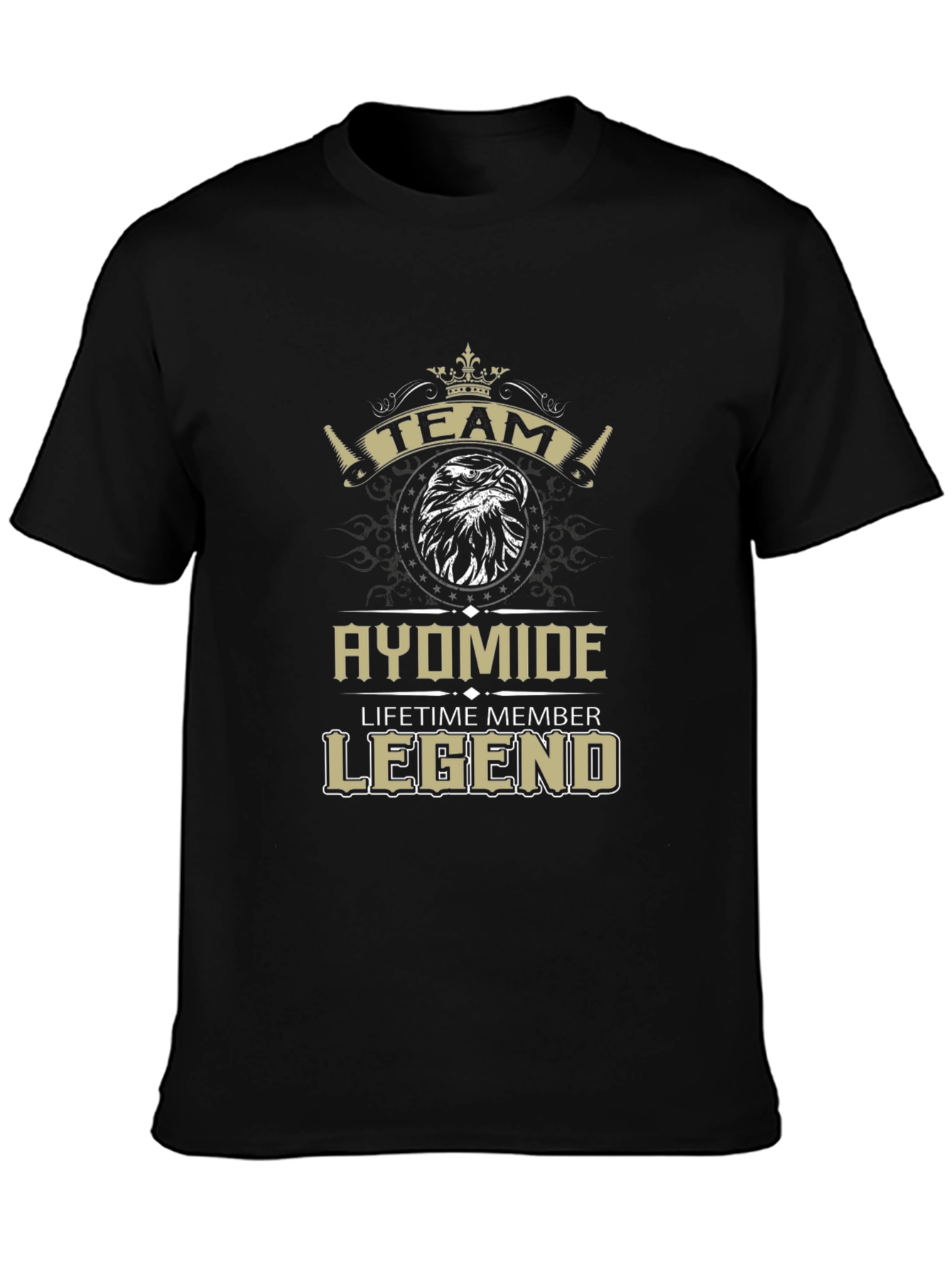 Team Ayomide Legend Black T-Shirt