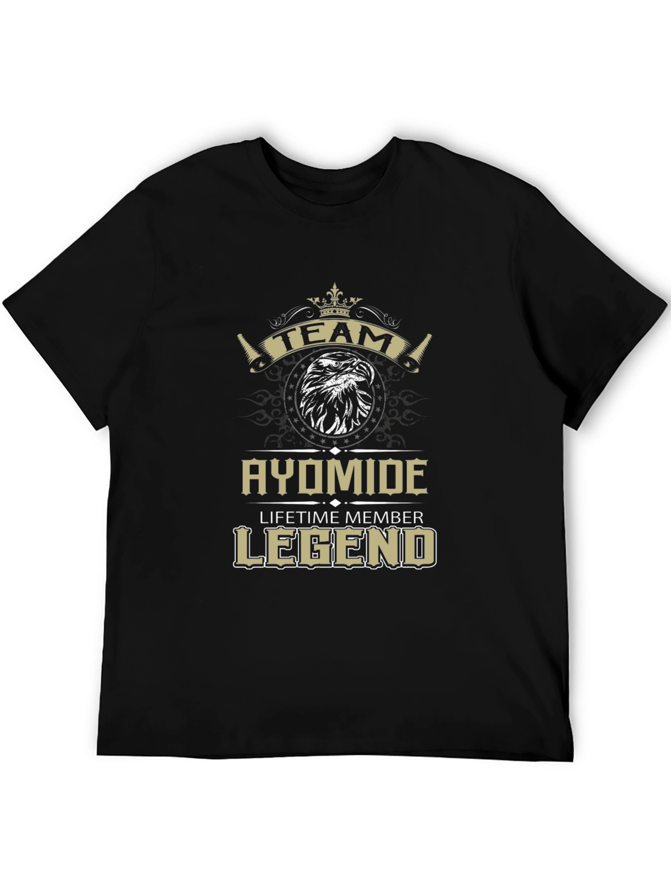 Team Ayomide Legend Black T-Shirt