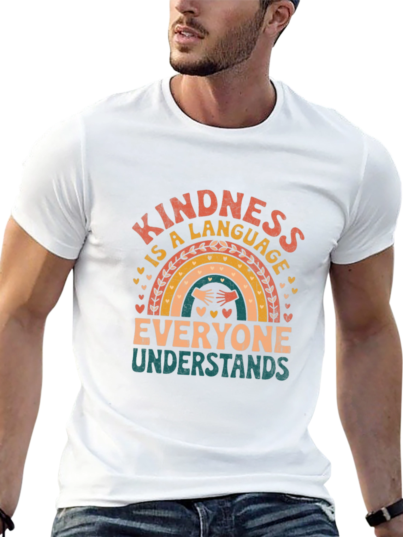 Kindness is a Language Graphic Tee