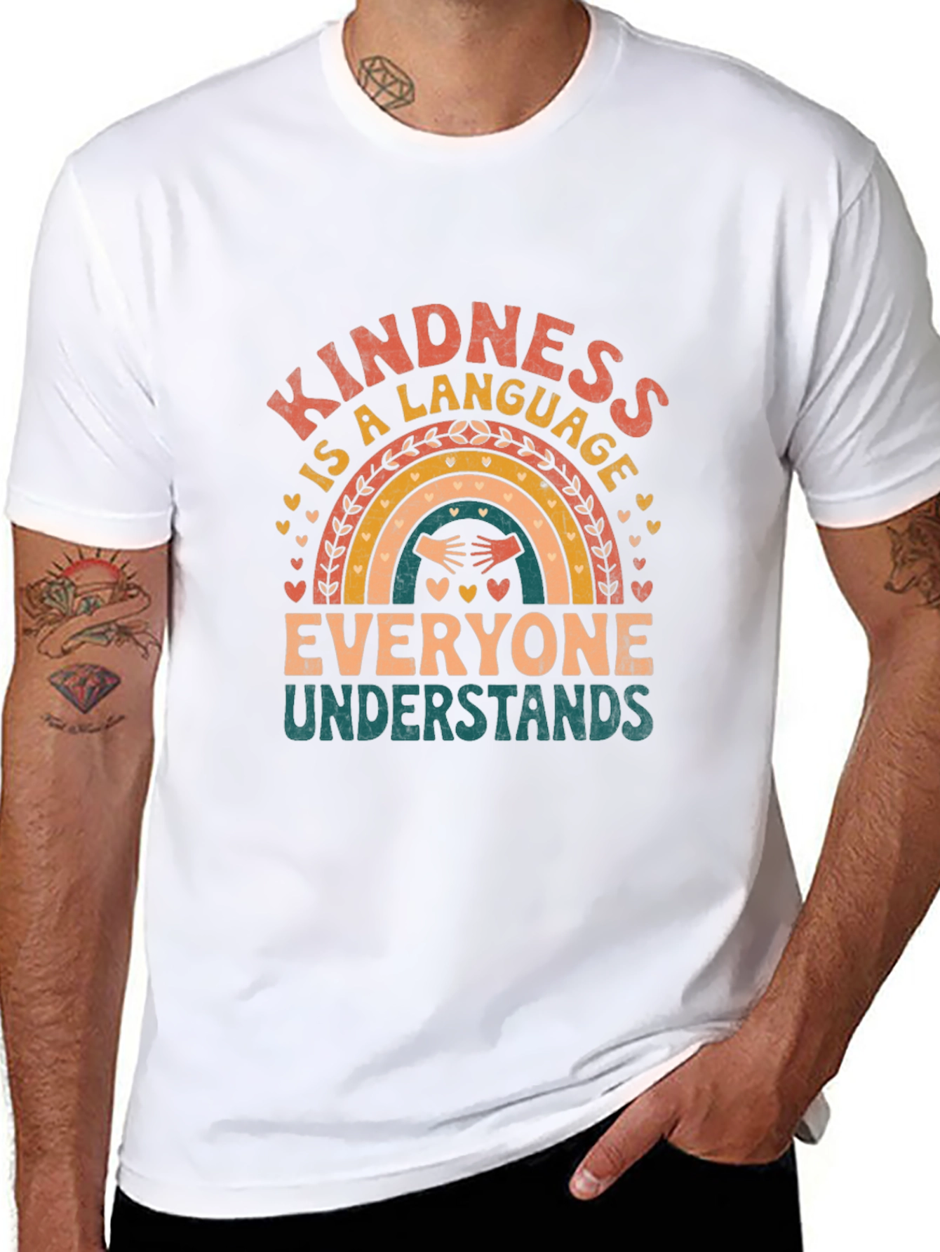 Kindness is a Language Graphic Tee