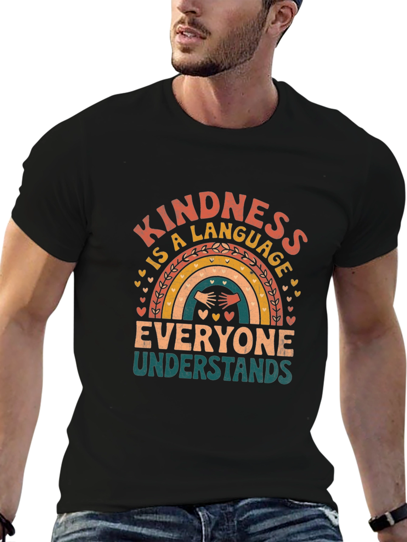 Kindness is a Language Graphic Tee