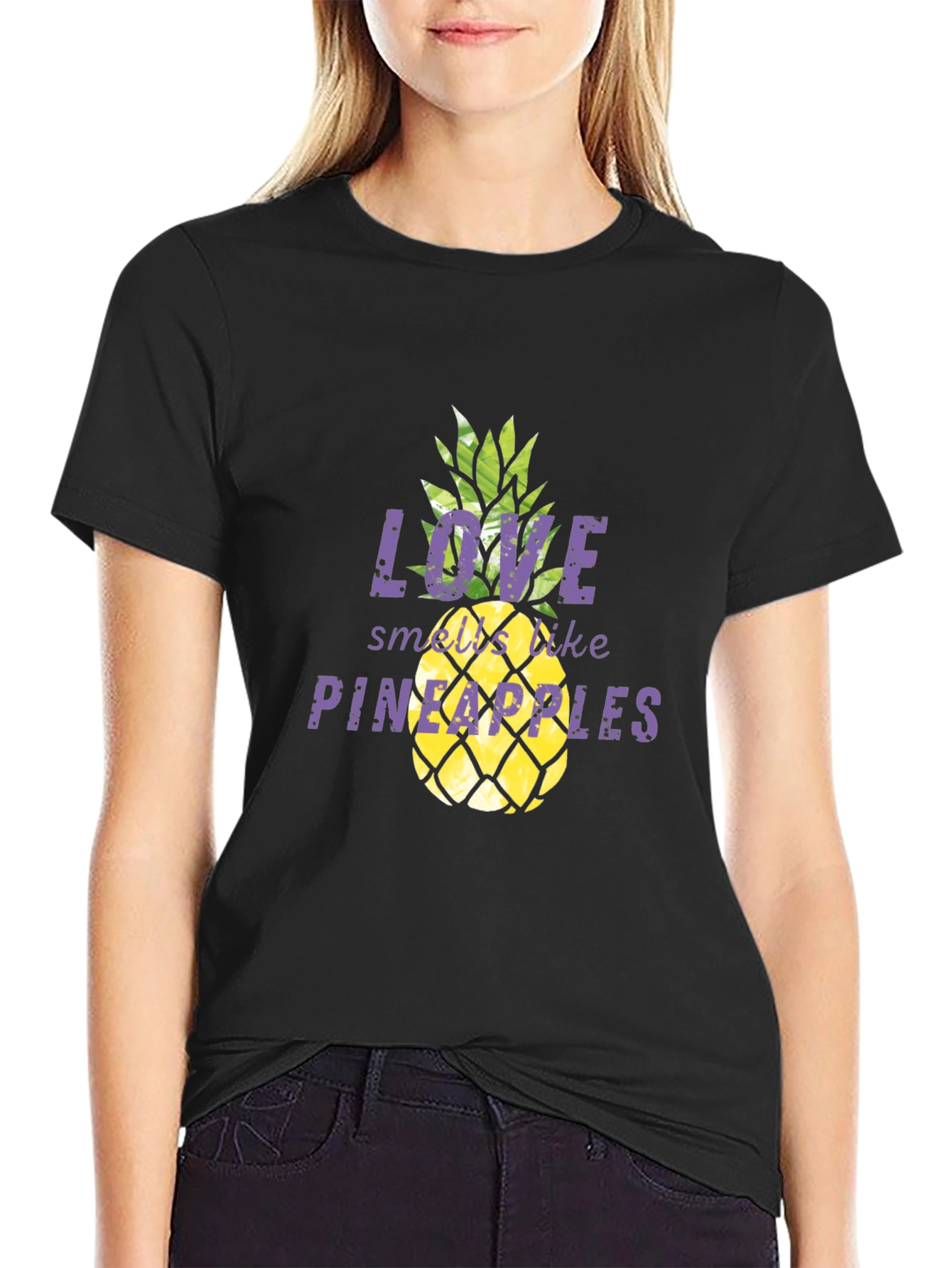 Love Smells Like Pineapples Graphic Tee
