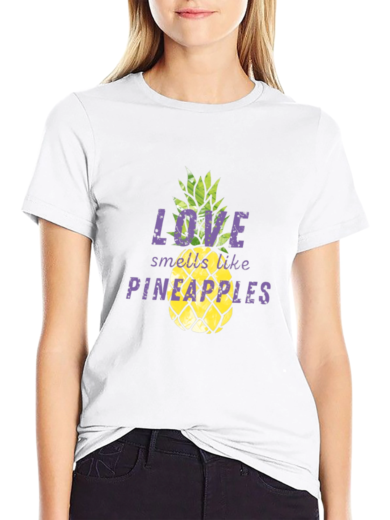 Love Smells Like Pineapples Graphic Tee