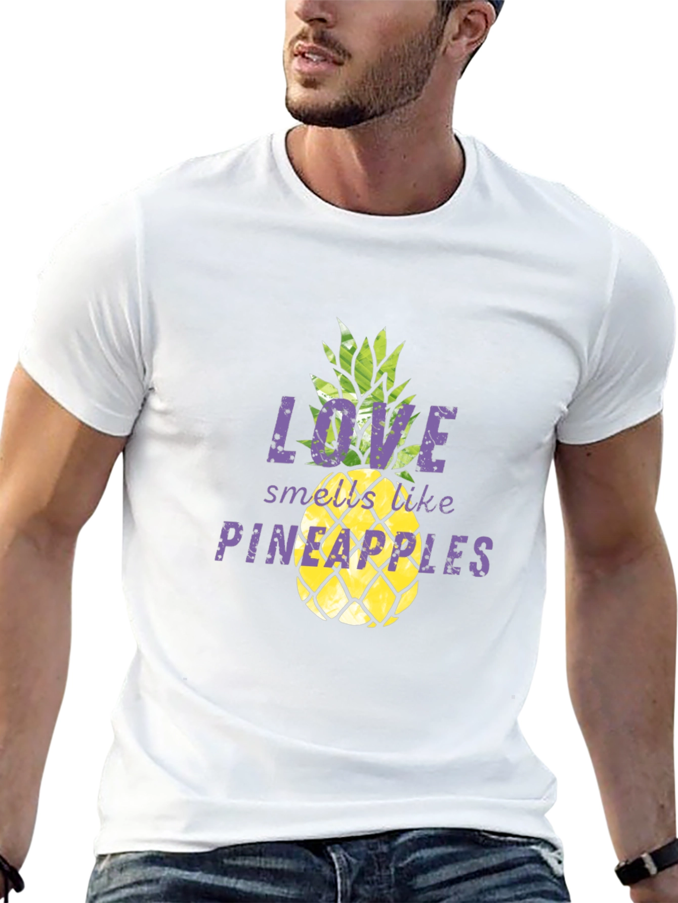 Love Smells Like Pineapples Graphic Tee
