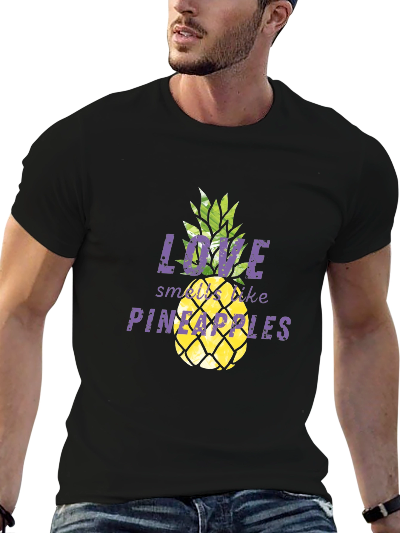Love Smells Like Pineapples Graphic Tee