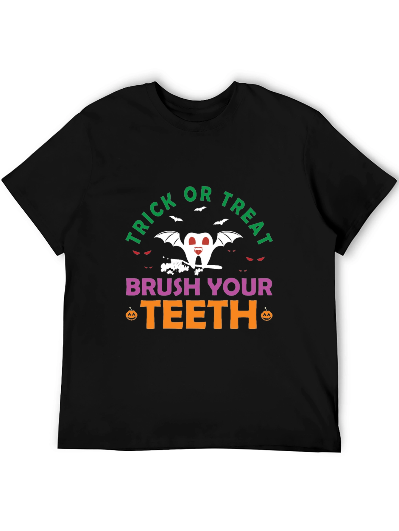 Trick or Treat Brush Your Teeth Halloween T-Shirt