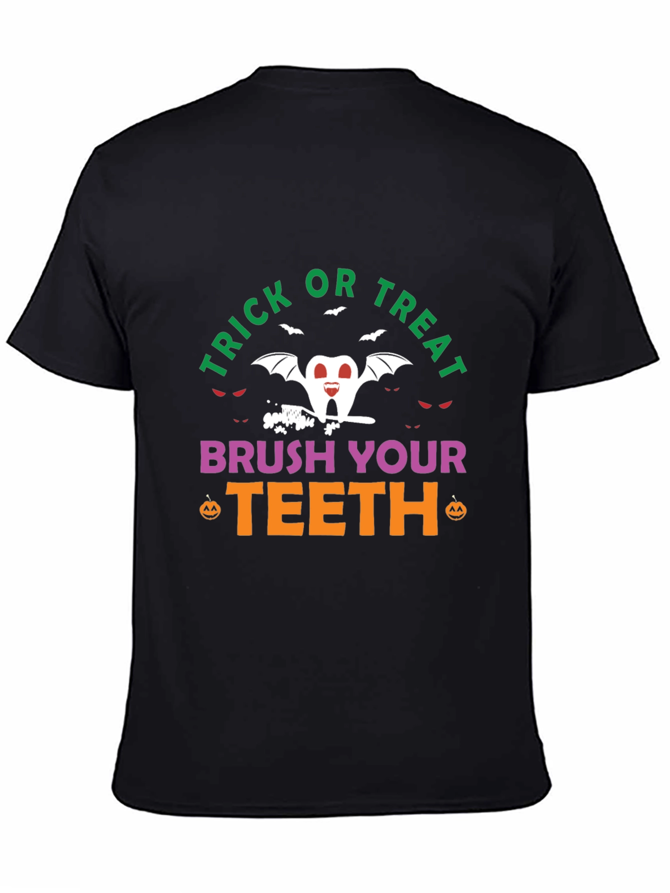 Trick or Treat Brush Your Teeth Halloween T-Shirt
