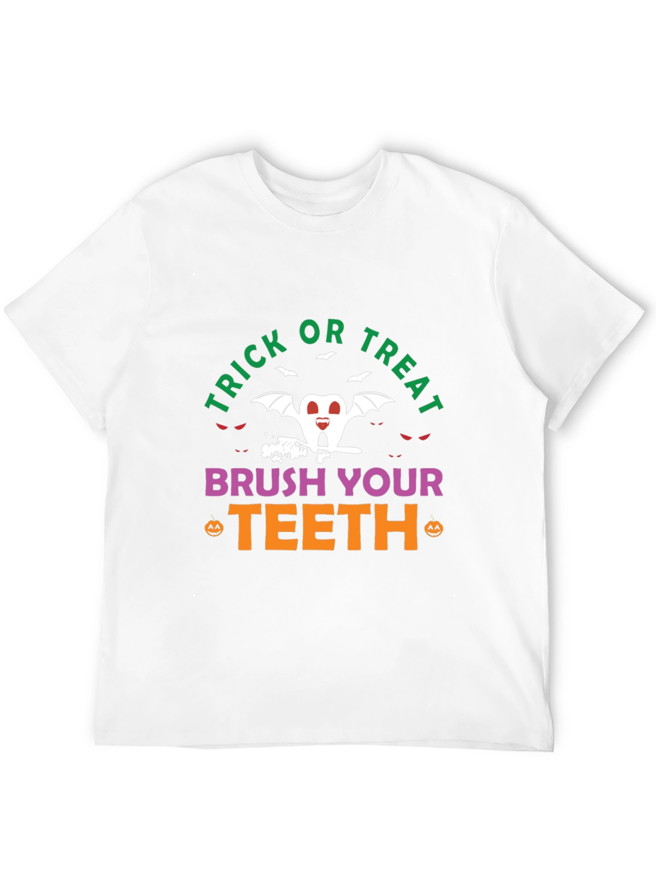 Trick or Treat Brush Your Teeth Halloween T-Shirt