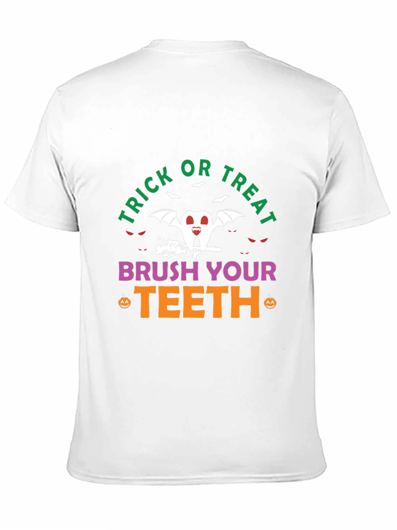 Trick or Treat Brush Your Teeth Halloween T-Shirt
