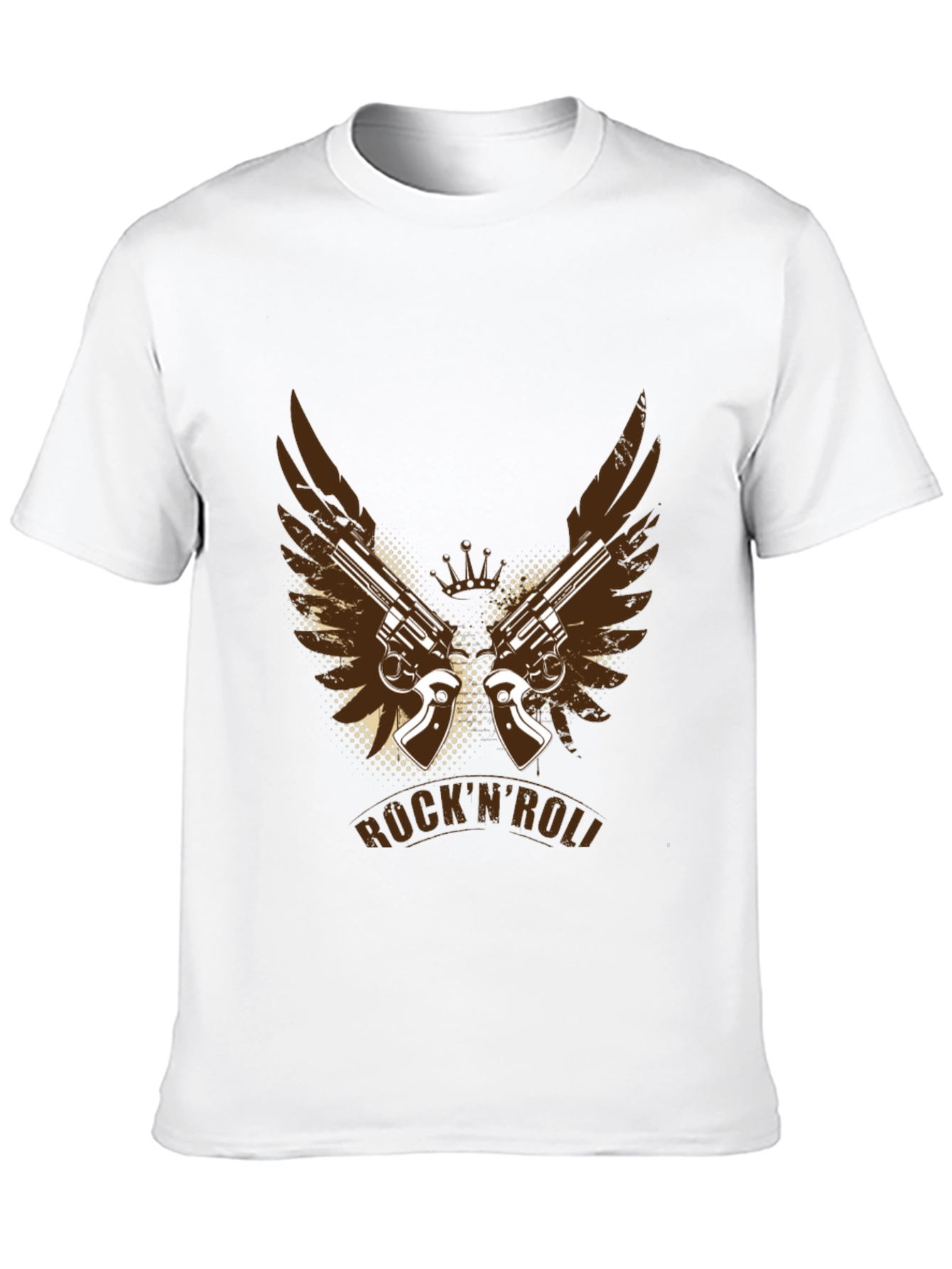 RocknRoll Guns T-Shirt - Cool Graphic Tee