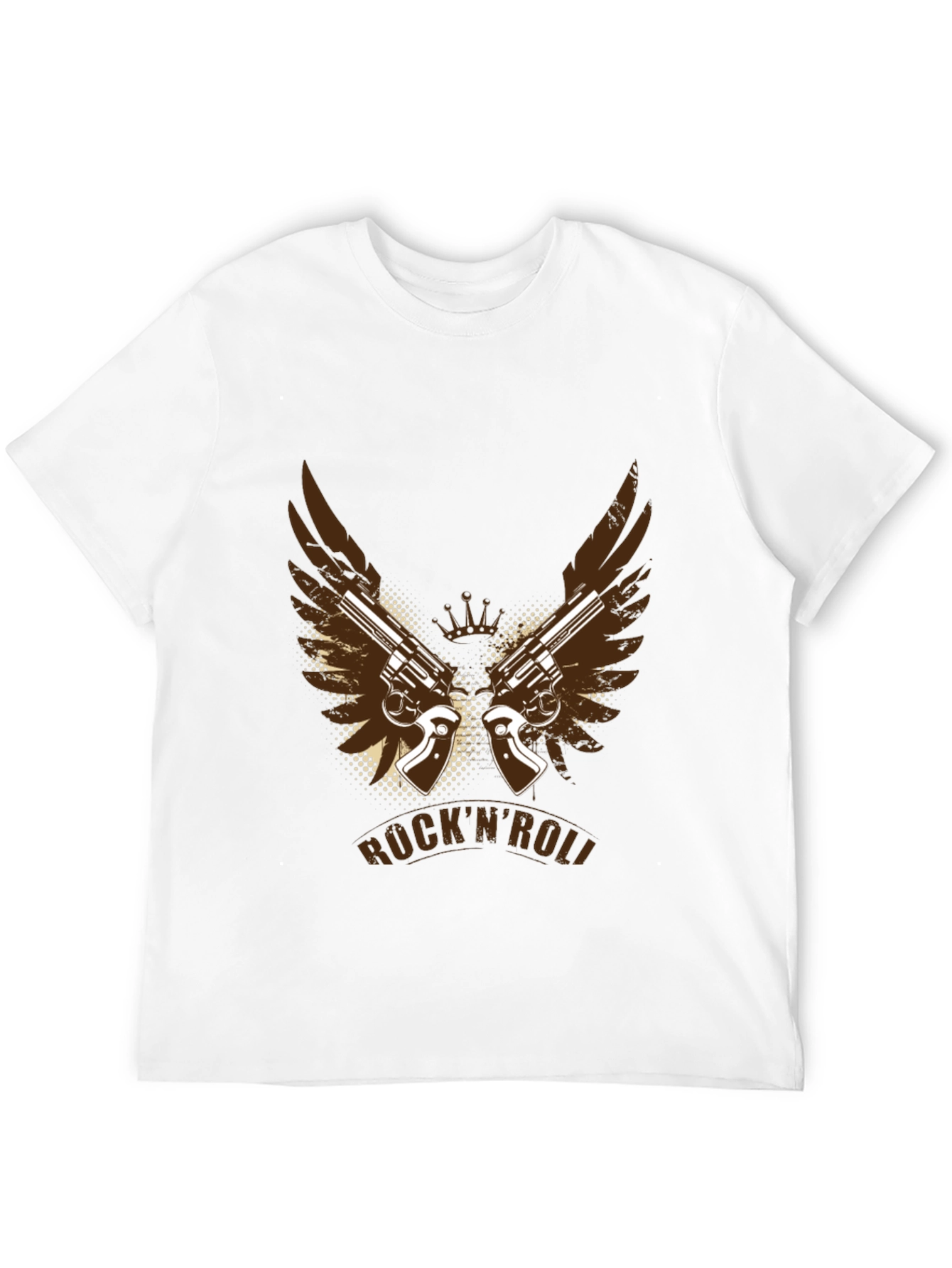 RocknRoll Guns T-Shirt - Cool Graphic Tee