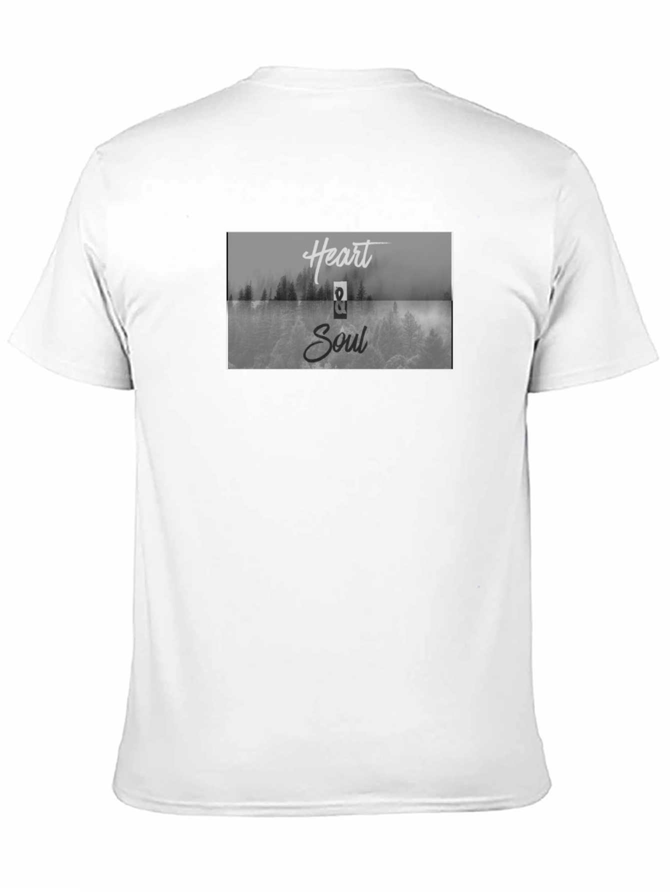 Heart and Soul Graphic Tee - Black