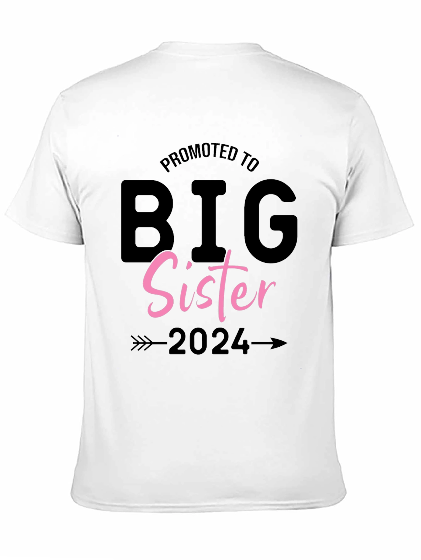 Promoted to Big Sister 2024 T-Shirt