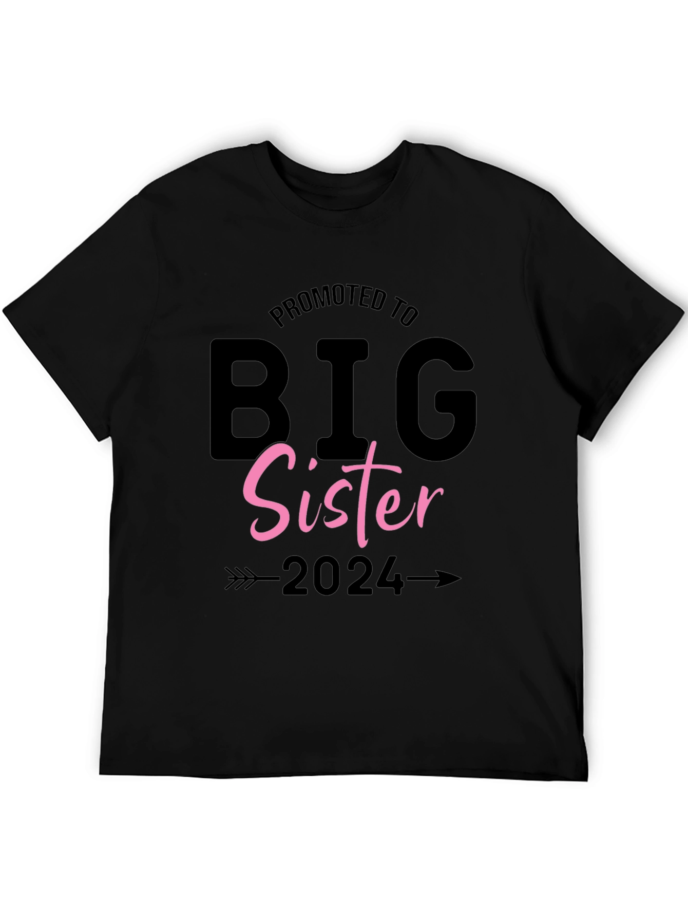 Promoted to Big Sister 2024 T-Shirt