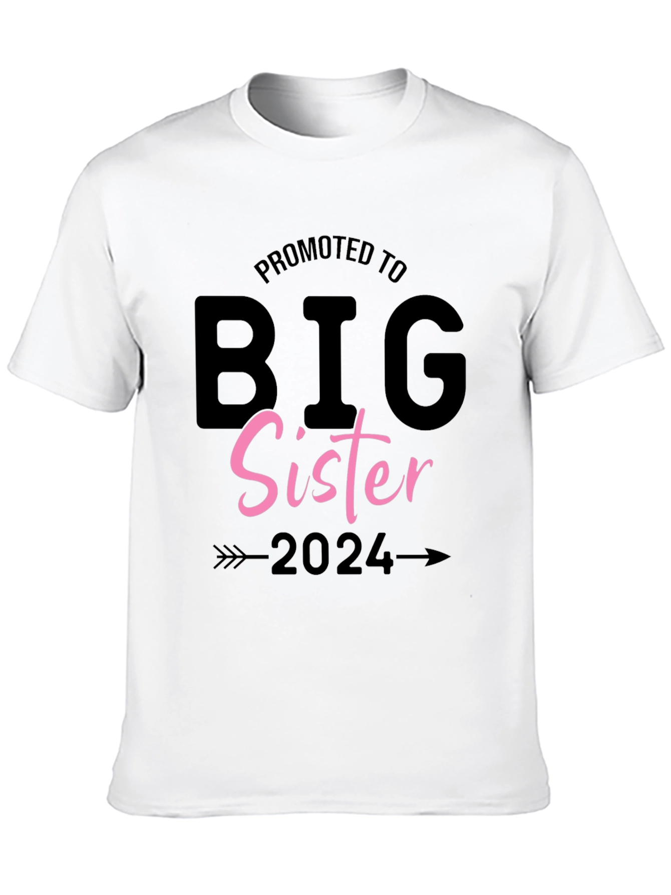 Promoted to Big Sister 2024 T-Shirt