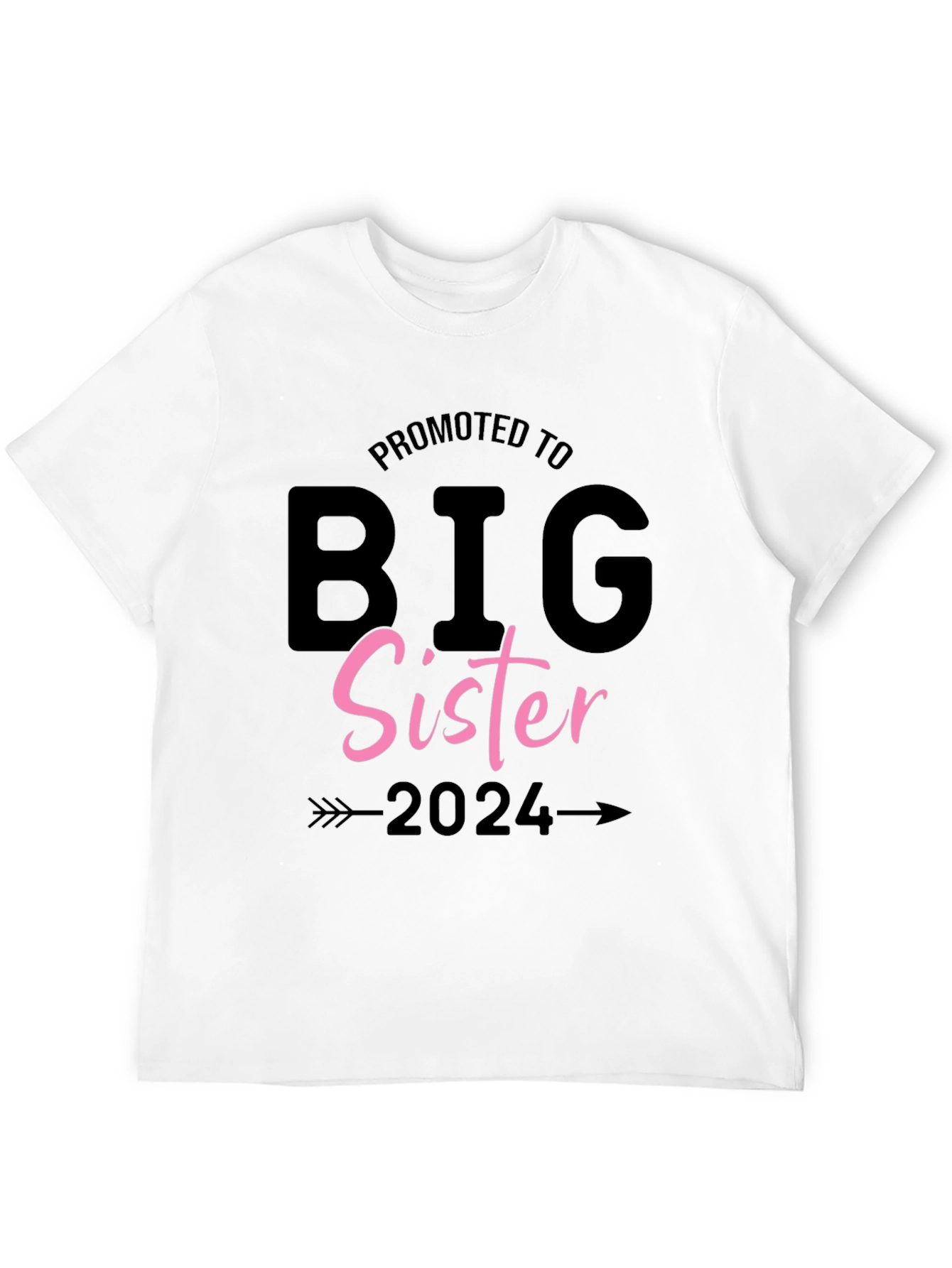 Promoted to Big Sister 2024 T-Shirt