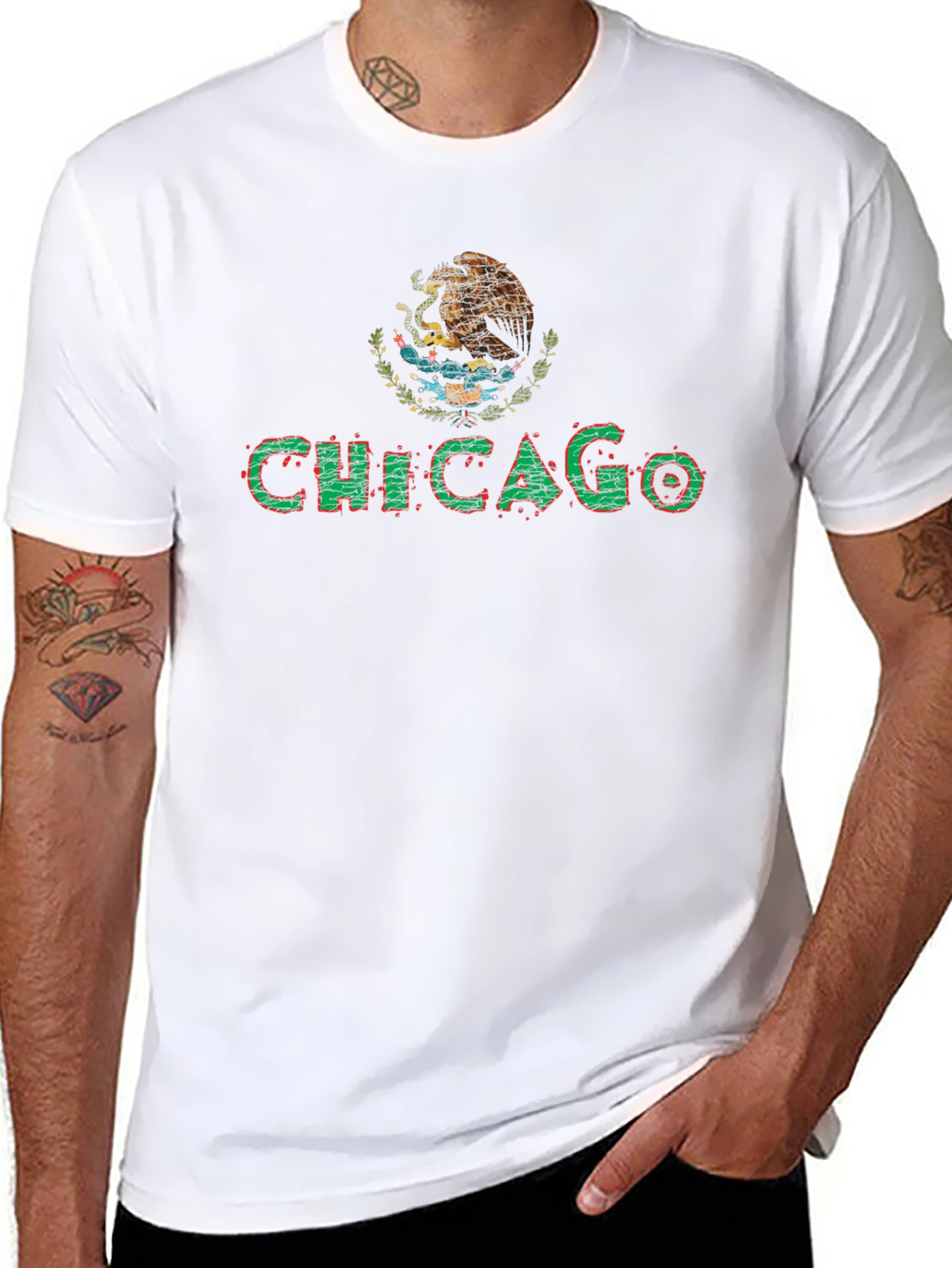 Chicago Pride Eagle Crest T-Shirt