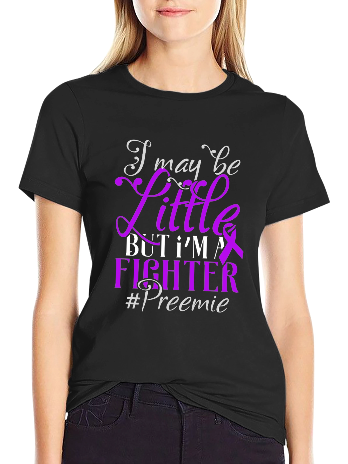 Premie Fighter T-Shirt Black Cotton