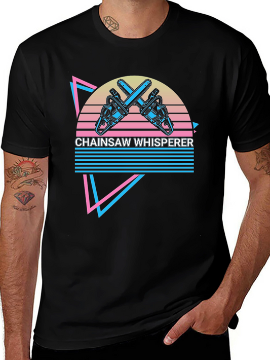 Chainsaw Whisperer Graphic T-Shirt