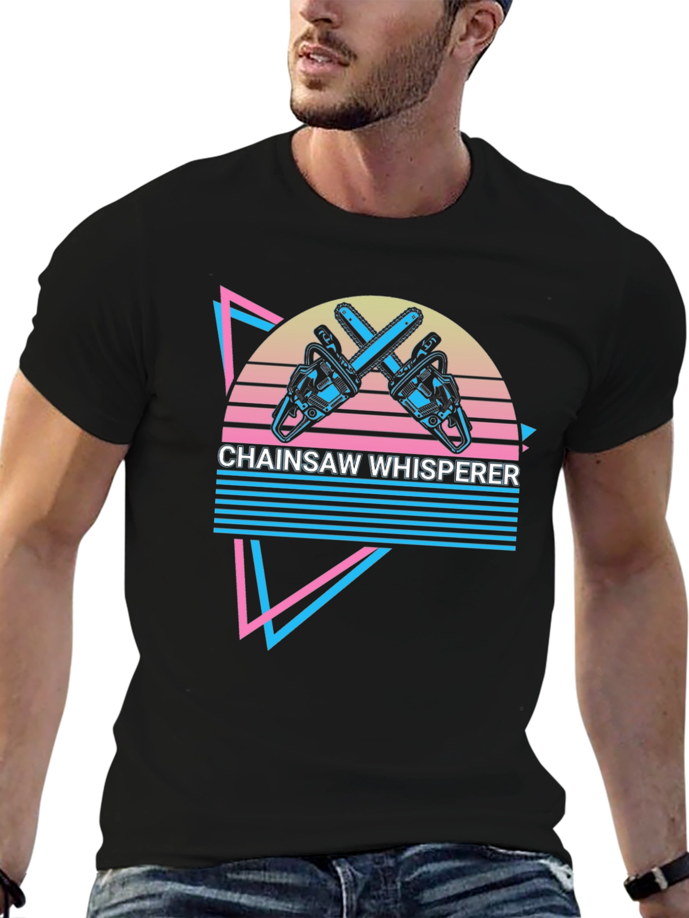 Chainsaw Whisperer Graphic T-Shirt