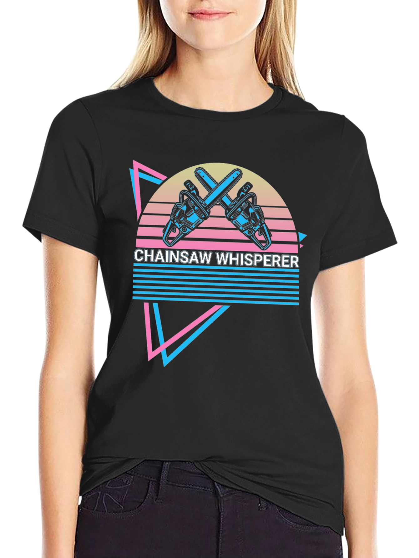 Chainsaw Whisperer Graphic T-Shirt
